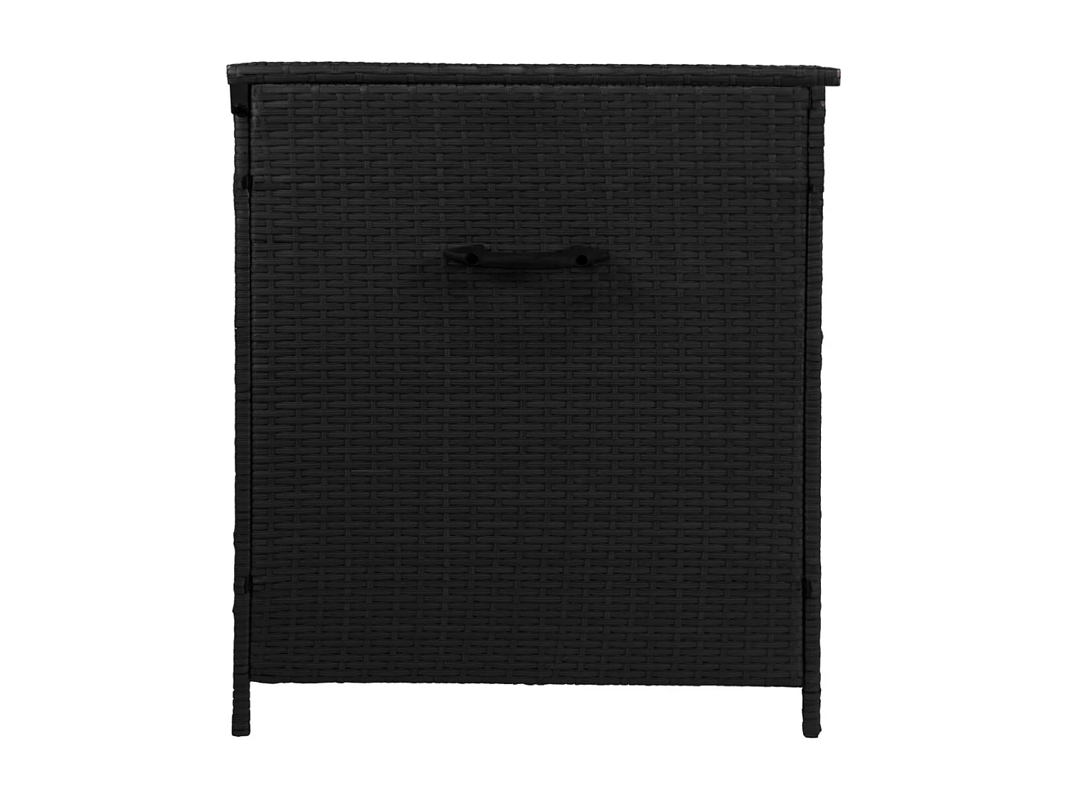 Contenitore per cuscini in rattan – Nero
