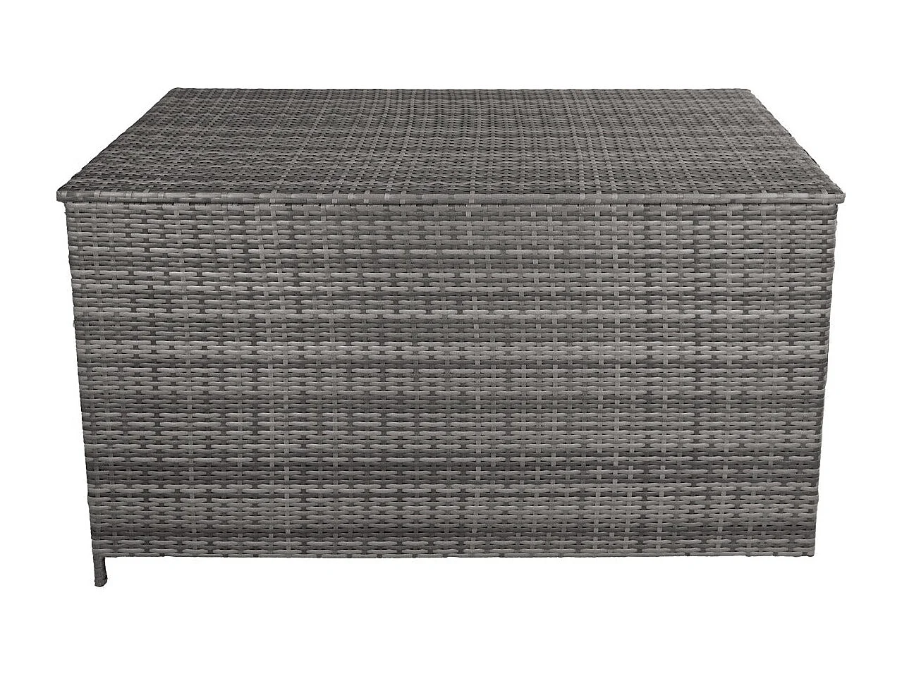 Contenitore per cuscini in rattan – Grigio