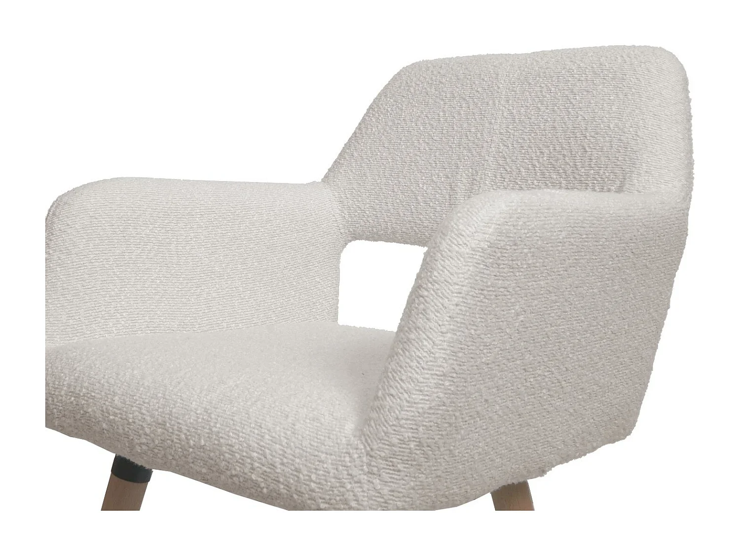 Chaise de salle à manger MCW-A50 II (lot de 6),  crème