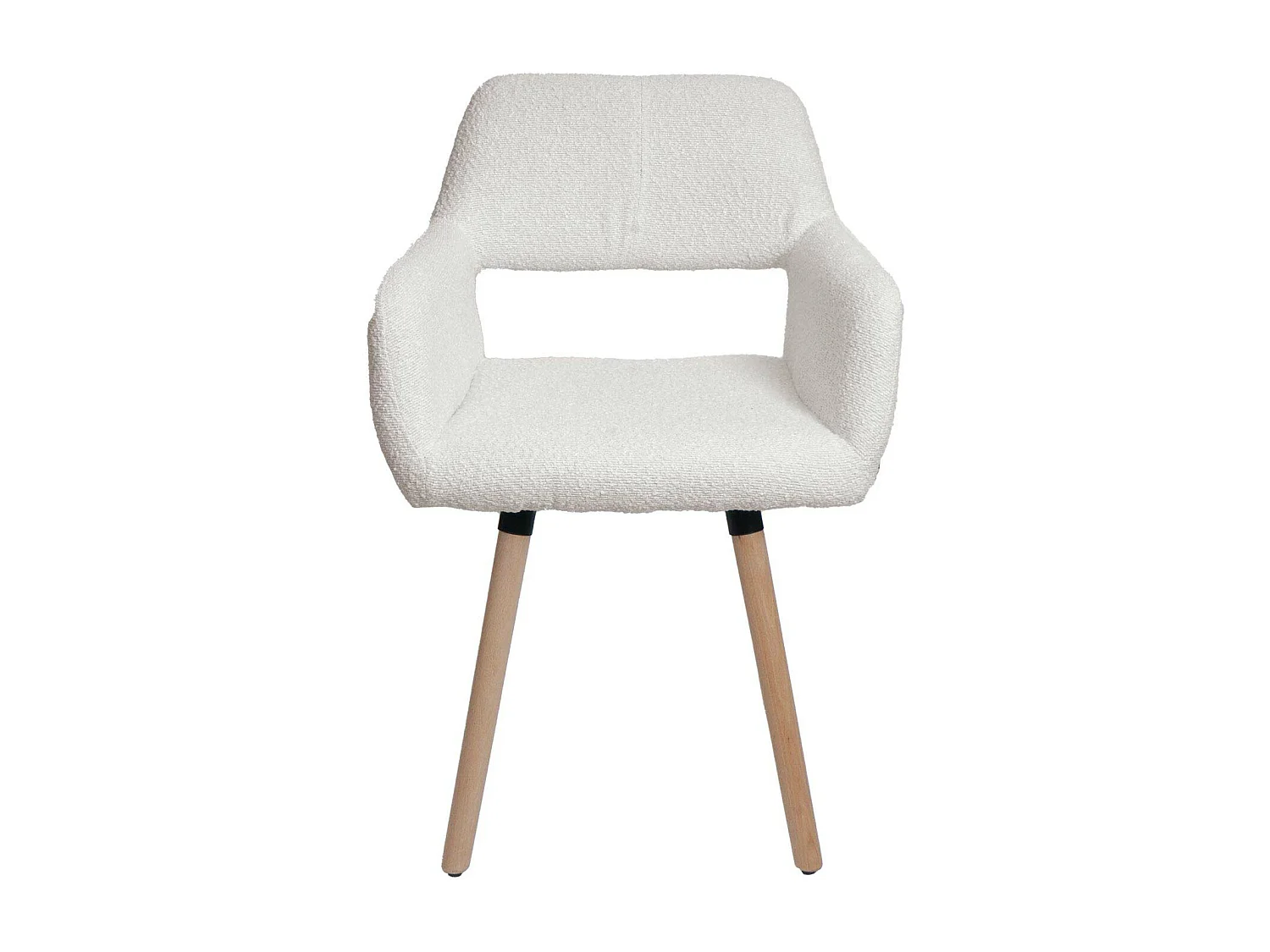 Chaise de salle à manger MCW-A50 II (lot de 6),  crème