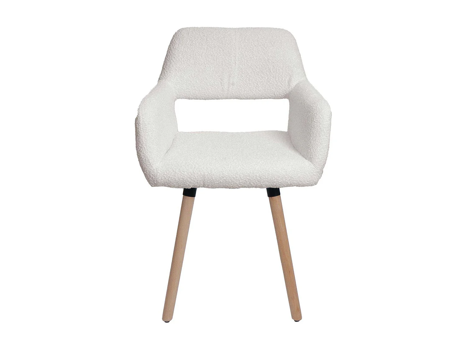 Chaise de salle à manger MCW-A50 II (lot de 6),  crème