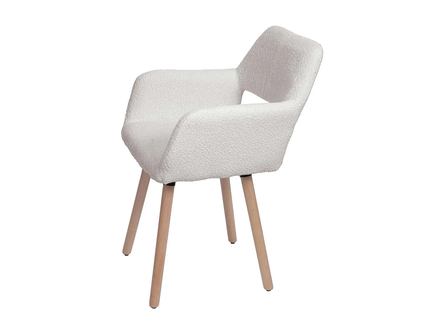 Chaise de salle à manger MCW-A50 II (lot de 6),  crème