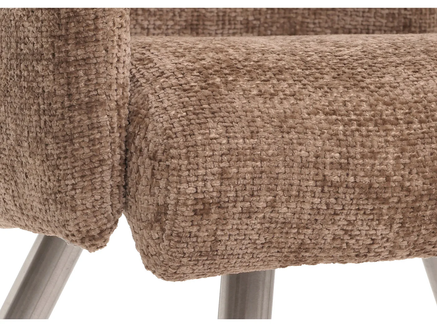 Chaise de salle à manger MCW-G55 (lot de 6),  marron