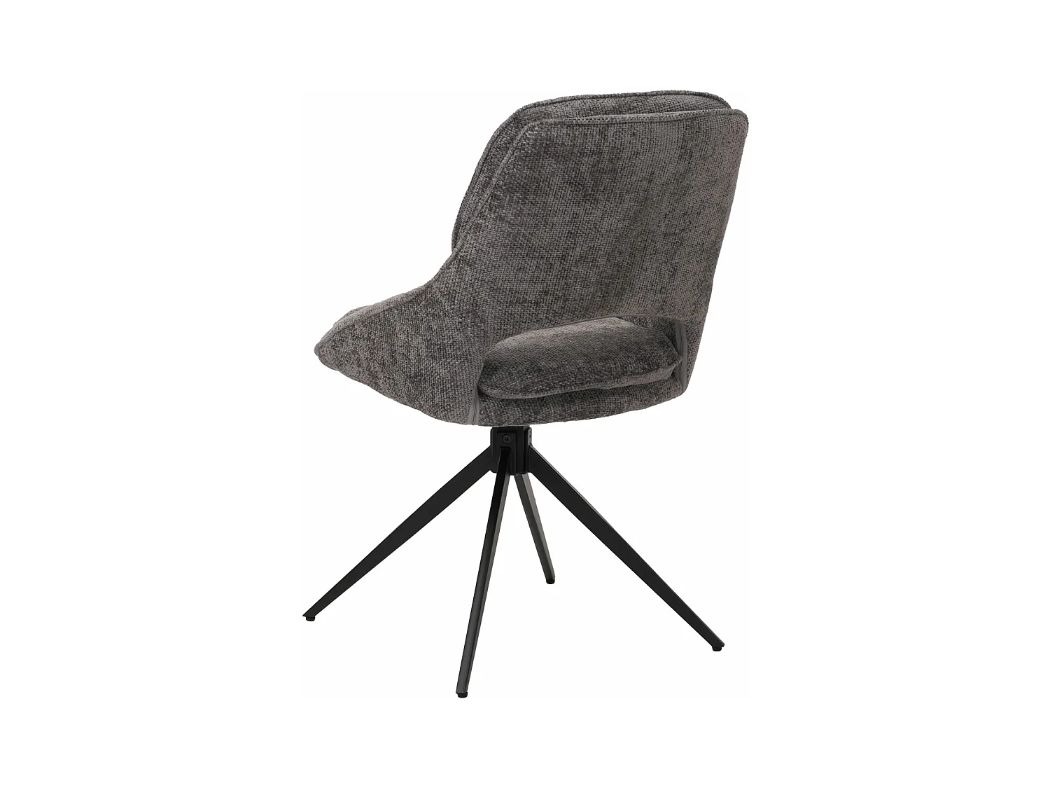 Eetkamerstoel MCW-N73 (set van 2),  donkergrijs