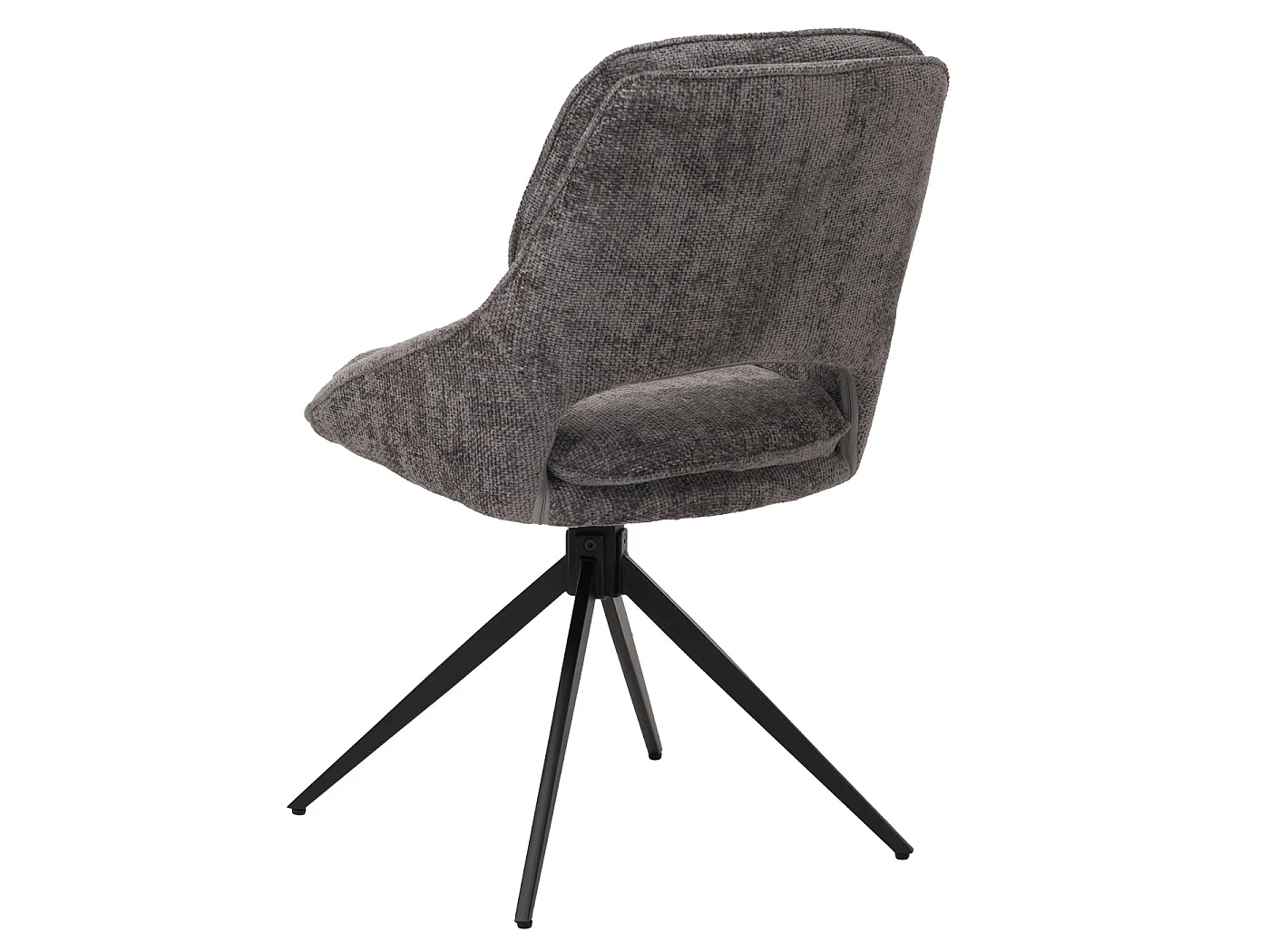 Chaise de salle à manger MCW-N73 (lot de 6),  gris foncé