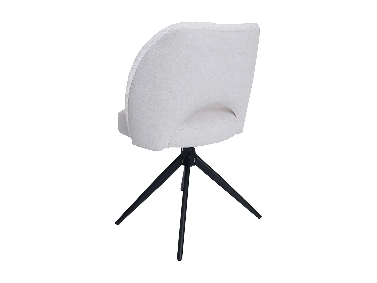 Chaise de salle à manger MCW-N72 (lot de 2),  crème