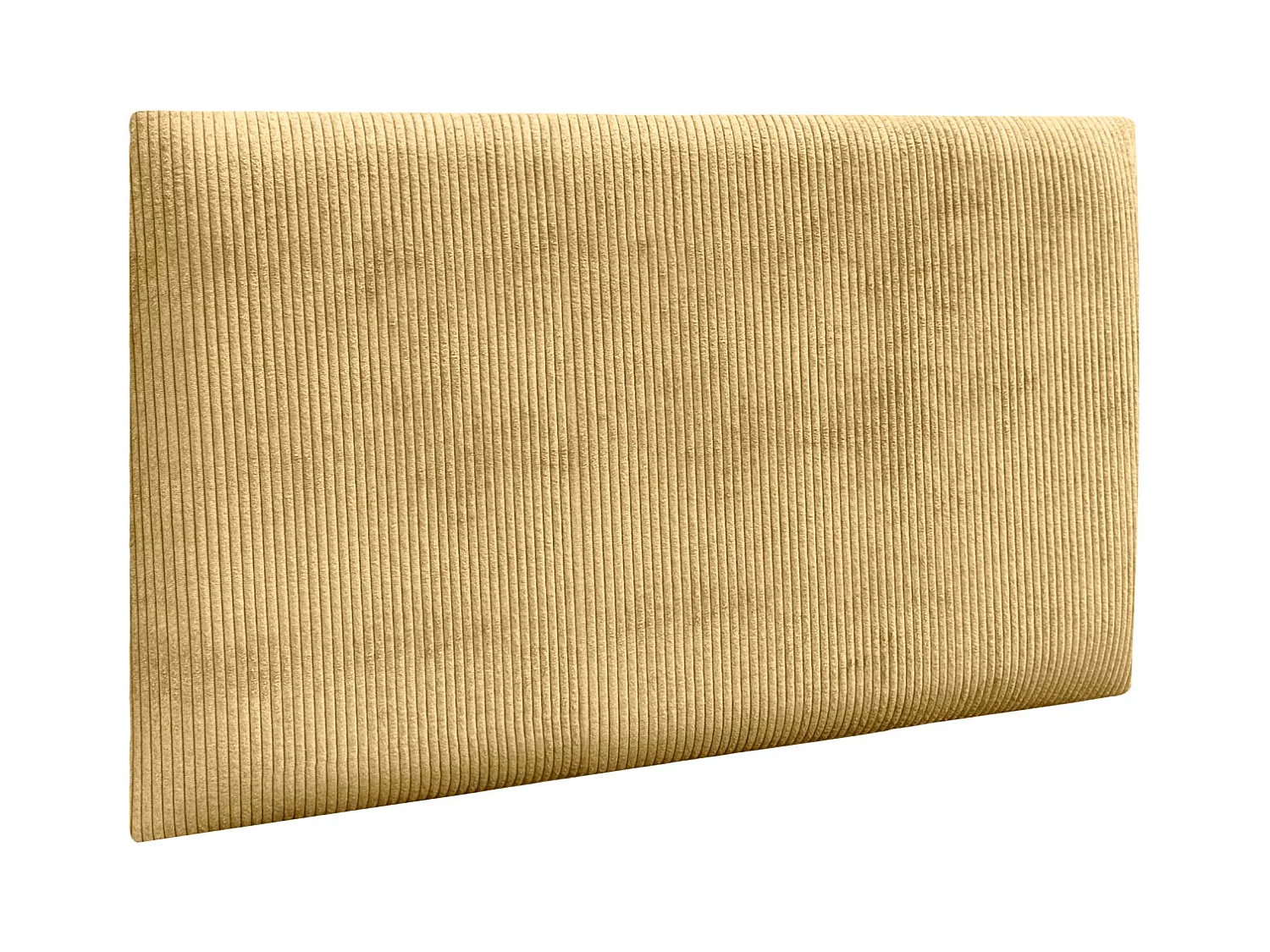 DHOME Panneaux en Velours Premium Autoadhésifs pour Mur Acoustiques Absorbants Protection Contre les Impacts Têtes de Lit (Moutarde, 60x50cm)