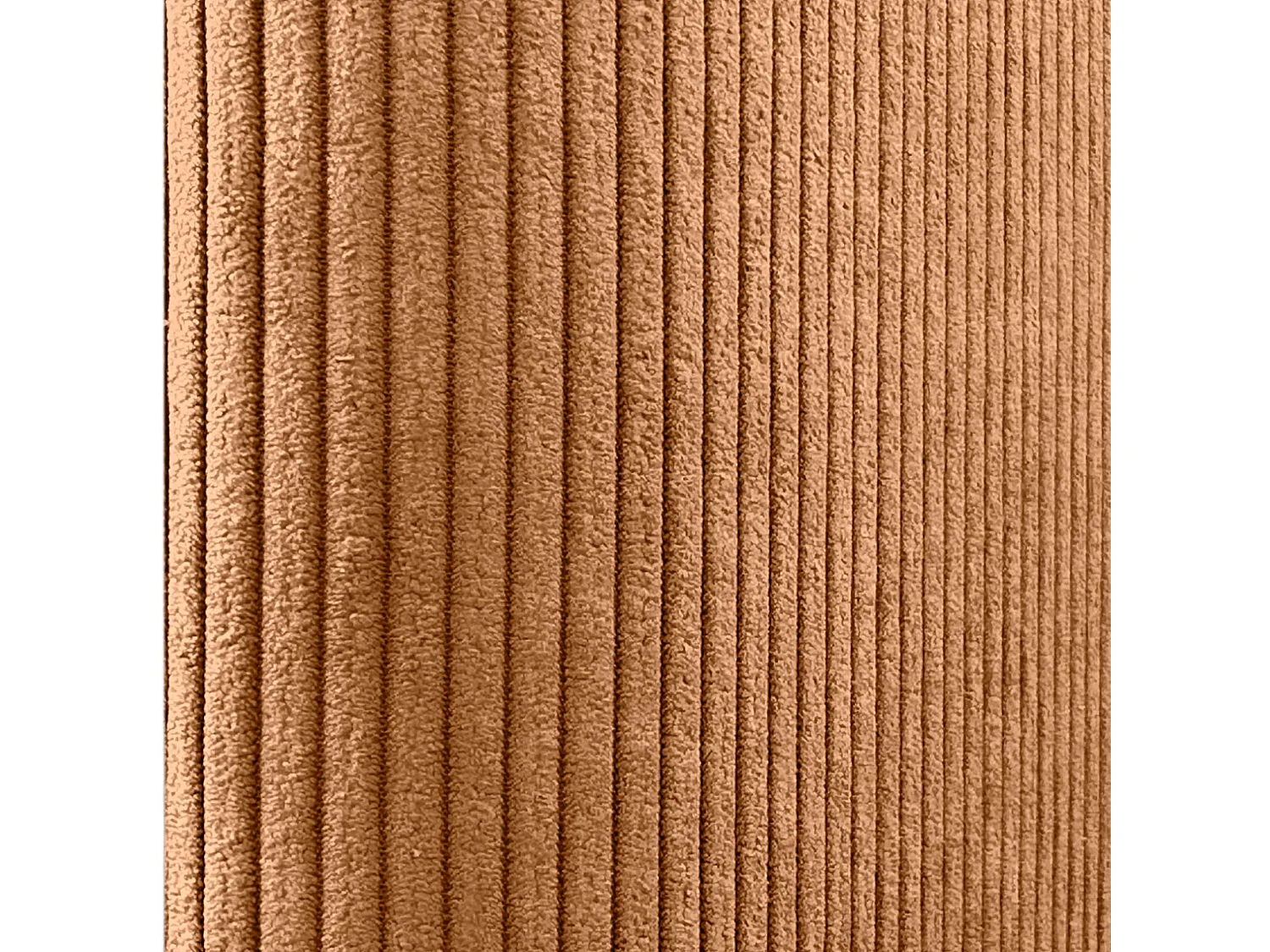DHOME Lot de 8 Panneaux Rembourrés en Velours Côtelé Premium Autocollants pour Mur Acoustiques Absorbants (Orange, 50x30cm, x8)