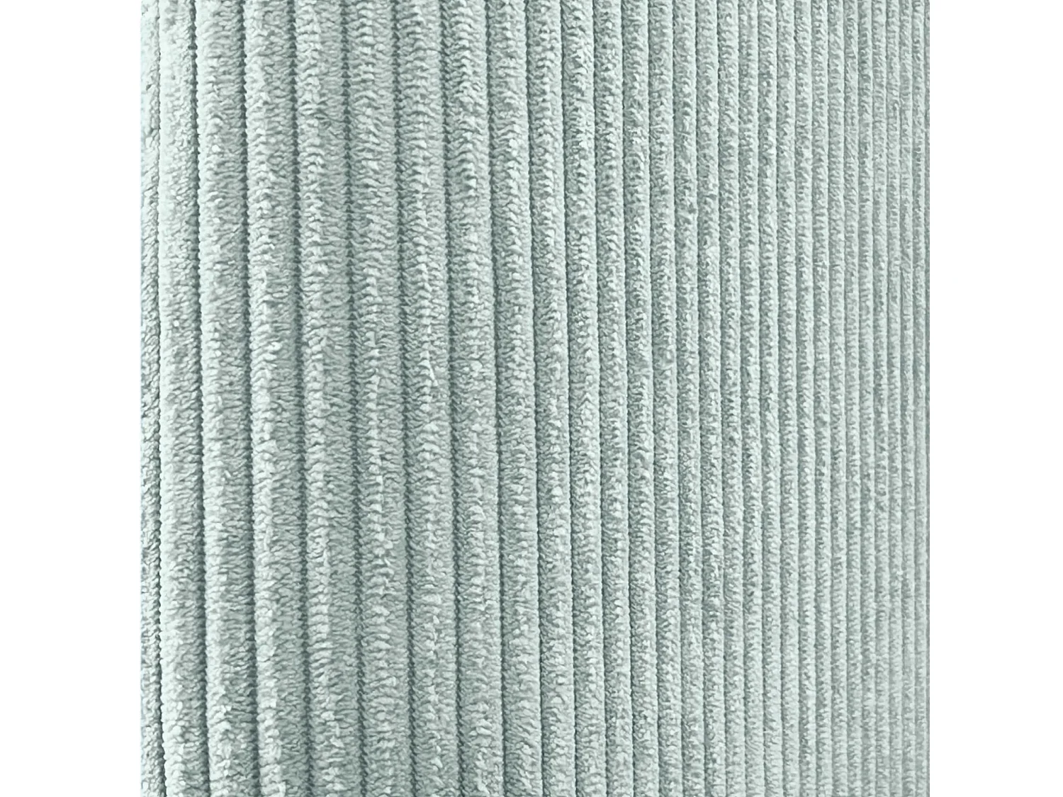 DHOME Lot de 6 Panneaux Rembourrés en Velours Côtelé Premium Autocollants pour Mur Acoustiques Absorbants (Vert Eau, 50x40cm, x6)