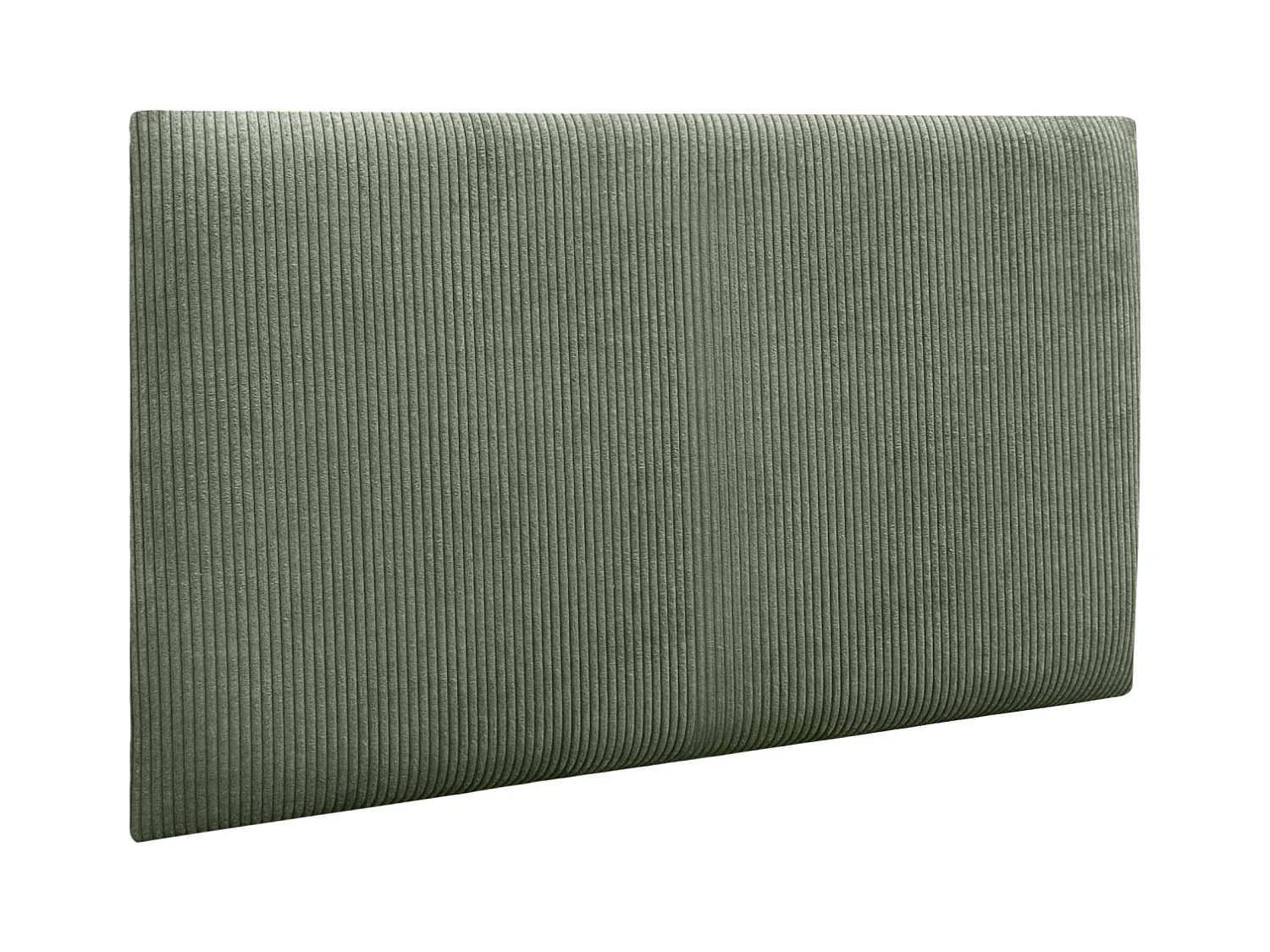 DHOME Lot de 8 Panneaux Rembourrés en Velours Côtelé Premium Autocollants pour Mur Acoustiques Absorbants (Vert Forêt, 60x50cm, x8)