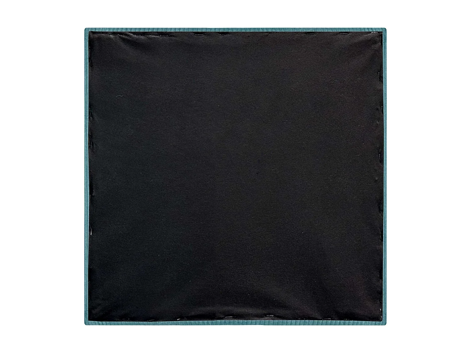 DHOME Lot de 8 Panneaux Rembourrés en Velours Côtelé Premium Autocollants pour Mur Acoustiques Absorbants (Turquoise, 60x60cm, x8)