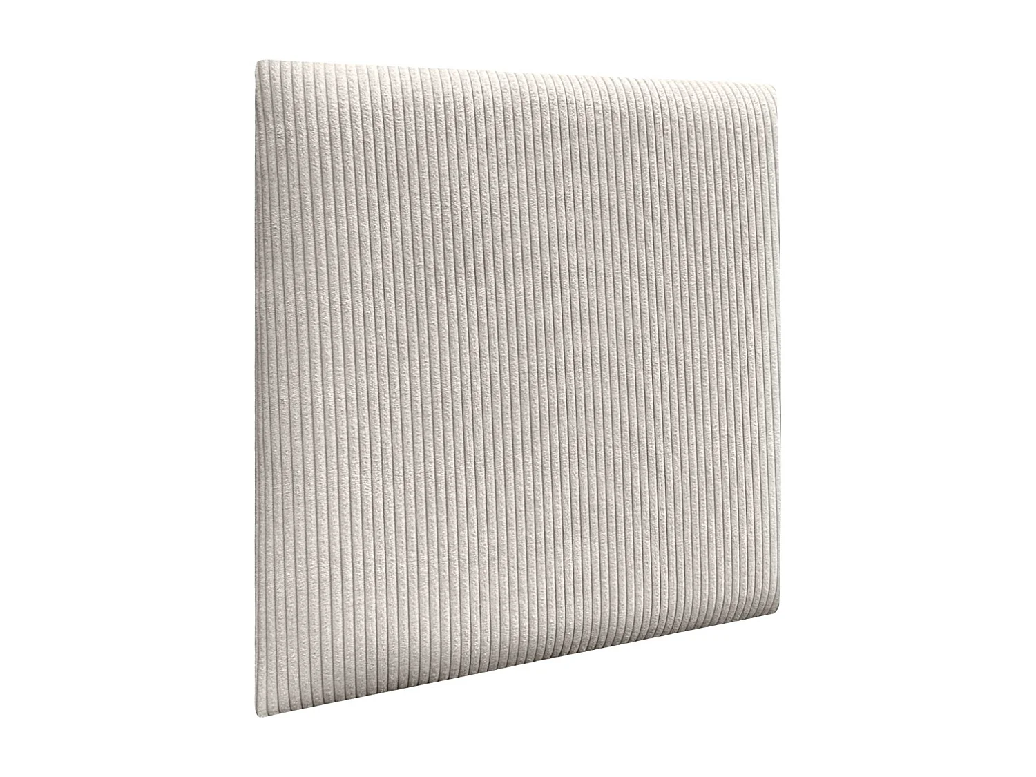 DHOME Panneaux en Velours Premium Autoadhésifs pour Mur Acoustiques Absorbants Protection Contre les Impacts Têtes de Lit (Blanc Cassé, 50x50cm)