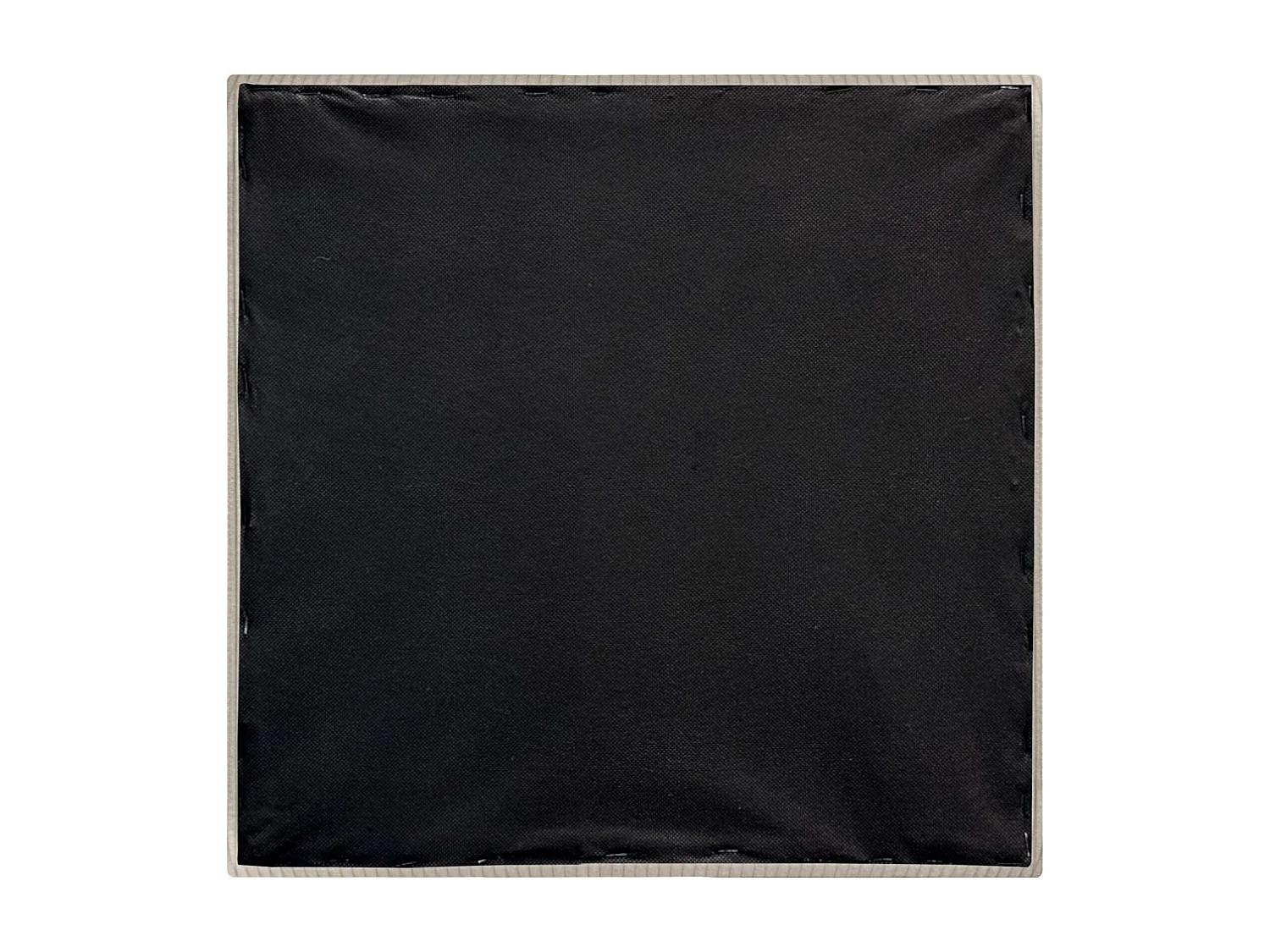 DHOME Set van 6 Premium Zelfklevende Beklede Panelen van Ribfluweel voor Muur – Geluidsabsorberend & Stootbescherming (Beige, 60x60cm, x6)