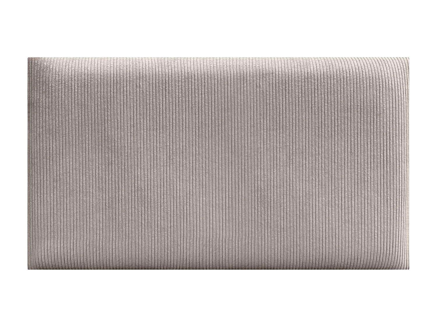 DHOME Lot de 1 Panneau Rembourré en Velours Côtelé Premium Autocollant pour Mur Acoustique Absorbant (Marron, 60x50cm, x1)