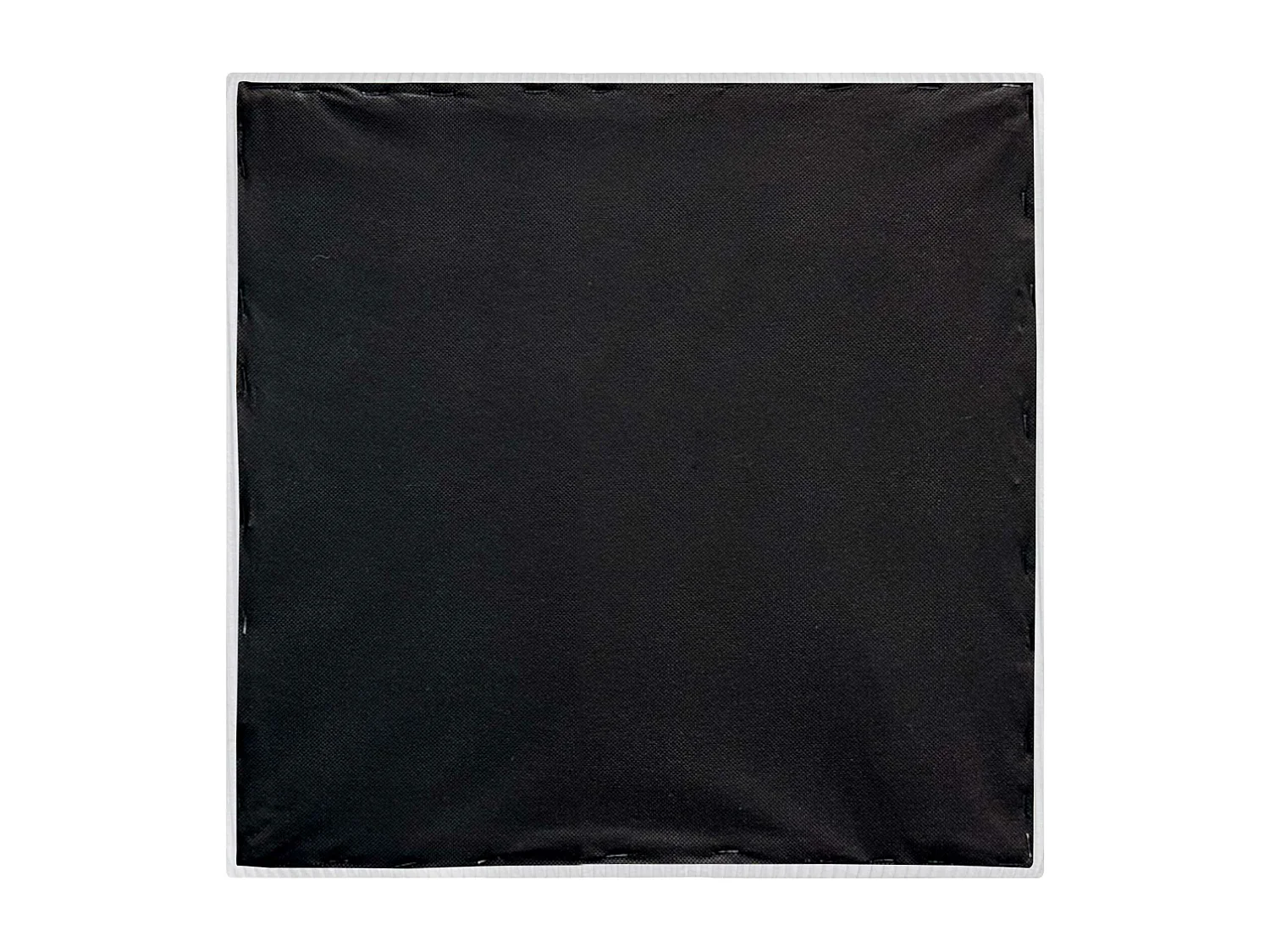 DHOME Lot de 8 Panneaux Rembourrés en Velours Côtelé Premium Autocollants pour Mur Acoustiques Absorbants (Blanc, 60x60cm, x8)