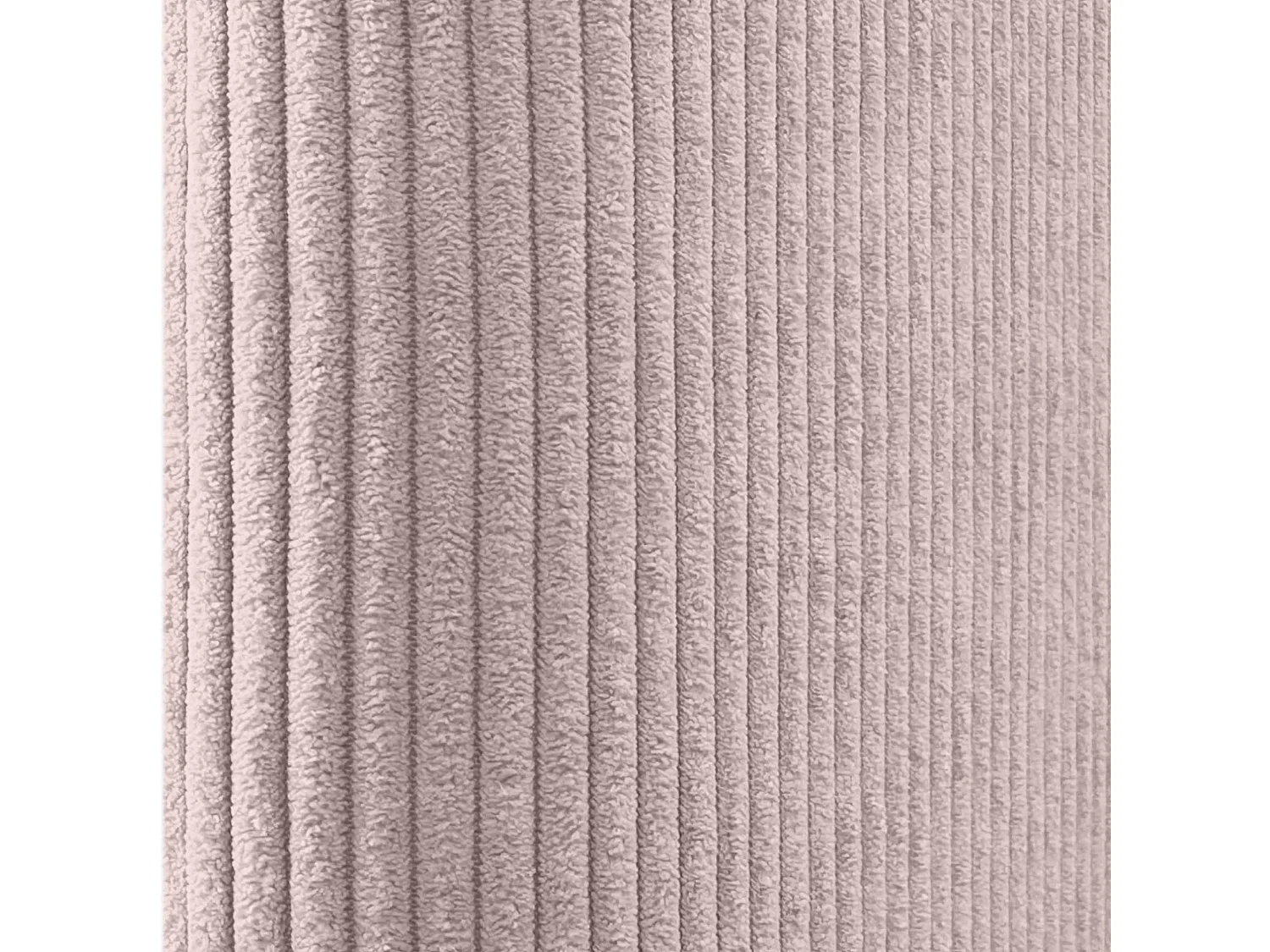 DHOME Lot de 1 Panneau Rembourré en Velours Côtelé Premium Autocollant pour Mur Acoustique Absorbant (Rouse Poudré, 50x40cm, x1)