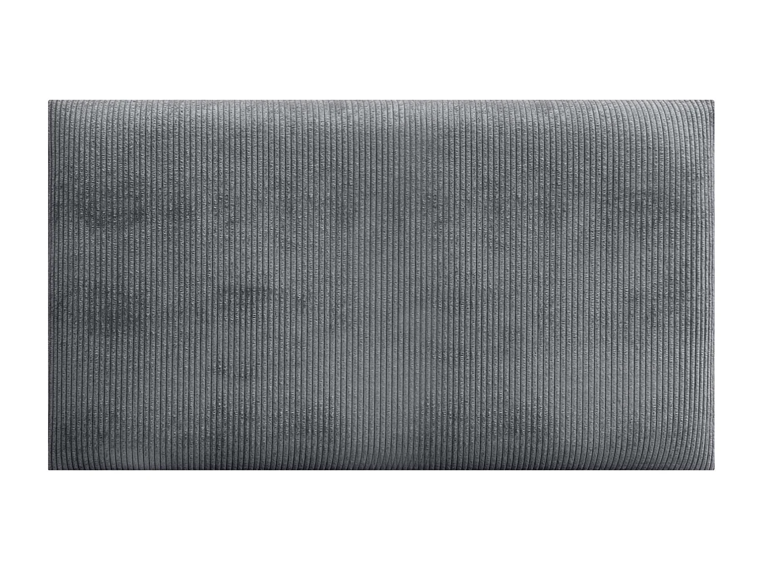 DHOME Set mit 1 gepolstertem Premium-Samt-Panel, selbstklebend für Wände, schallabsorbierend, stoßfest, Kopfteil-Schutz (Dunkelgrau, 60x50cm, x1)