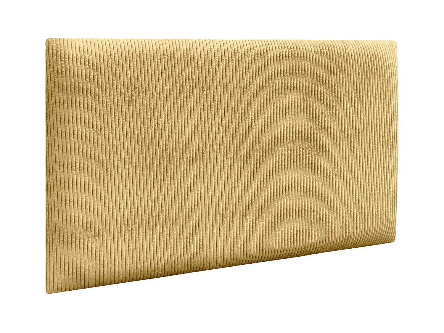 DHOME Panneaux en Velours Premium Autoadhésifs pour Mur Acoustiques Absorbants Protection Contre les Impacts Têtes de Lit (Moutarde, 50x40cm)