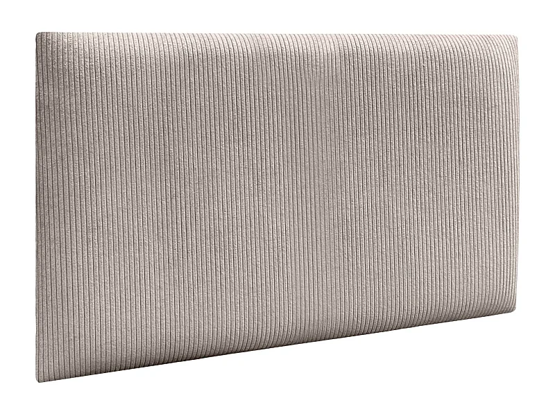 DHOME Lot de 8 Panneaux Rembourrés en Velours Côtelé Premium Autocollants pour Mur Acoustiques Absorbants (Marron, 50x30cm, x8)