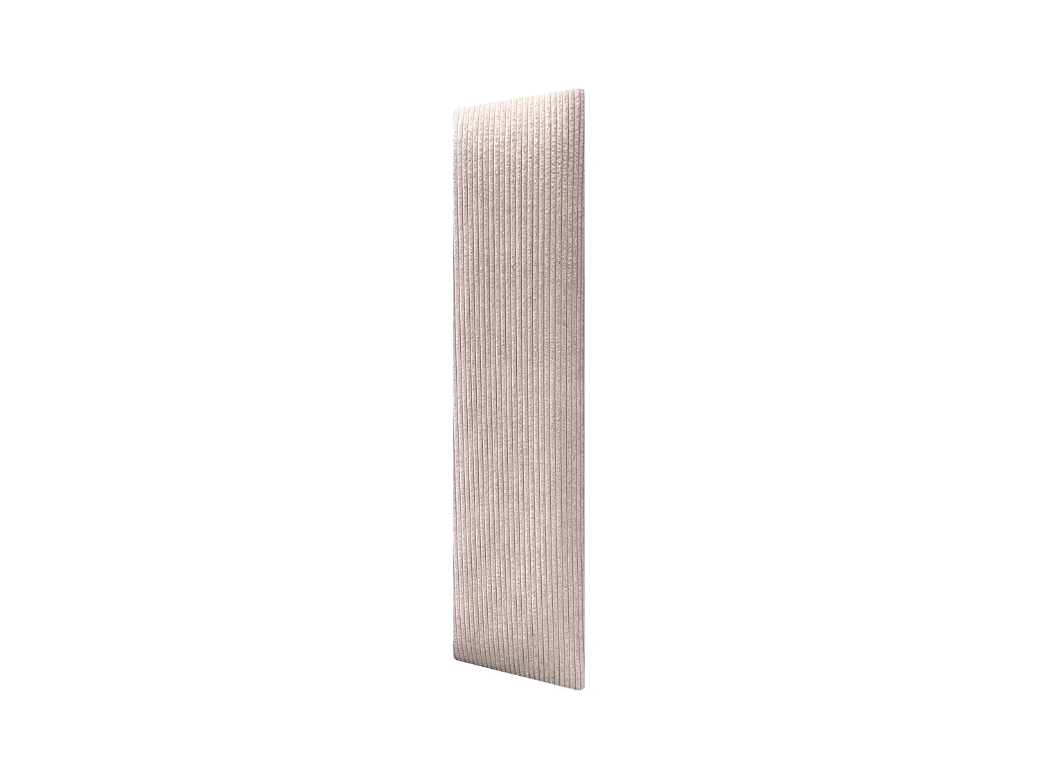DHOME Pannelli Imbottiti in Velluto Premium Autoadesivi per Parete Acustici Assorbenti Protezione Impatti Testiere (Rosa Cipria, 60x20cm)