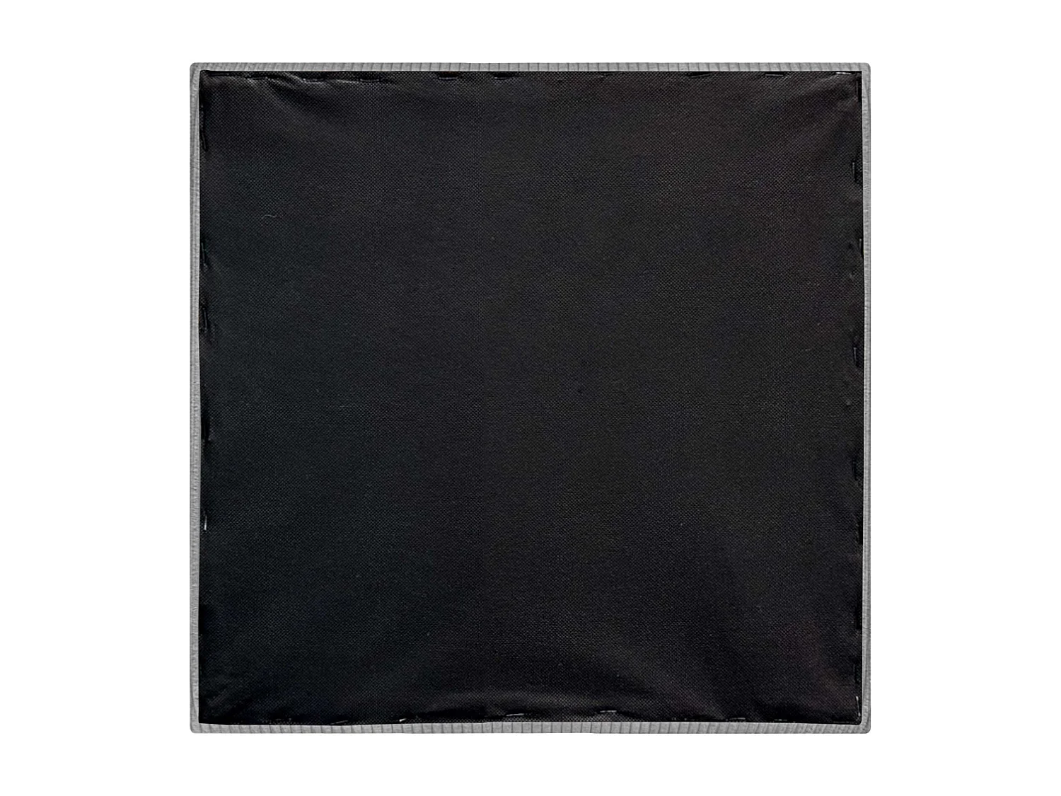 DHOME Set van 1 Premium Zelfklevend Bekleed Paneel van Ribfluweel voor Muur – Geluidsabsorberend & Stootbescherming (Grijs, 50x50cm, x1)