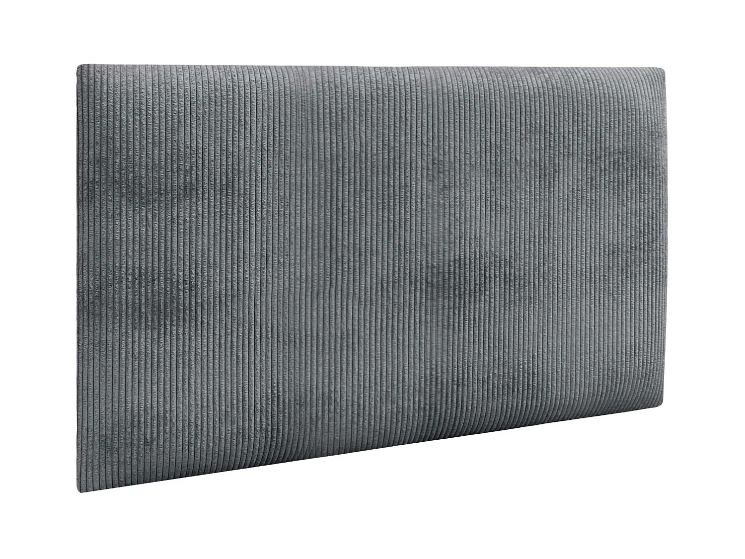 DHOME Set mit 1 gepolstertem Premium-Samt-Panel, selbstklebend für Wände, schallabsorbierend, stoßfest, Kopfteil-Schutz (Dunkelgrau, 50x30cm, x8)