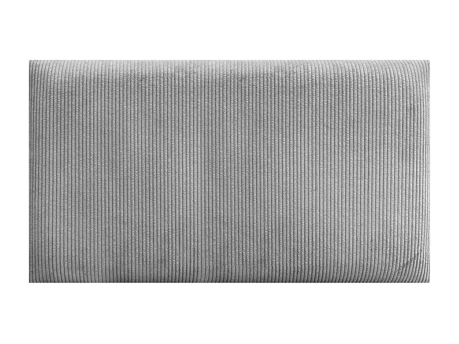 DHOME Set van 6 Premium Zelfklevende Beklede Panelen van Ribfluweel voor Muur – Geluidsabsorberend & Stootbescherming (Grijs, 60x50cm, x6)