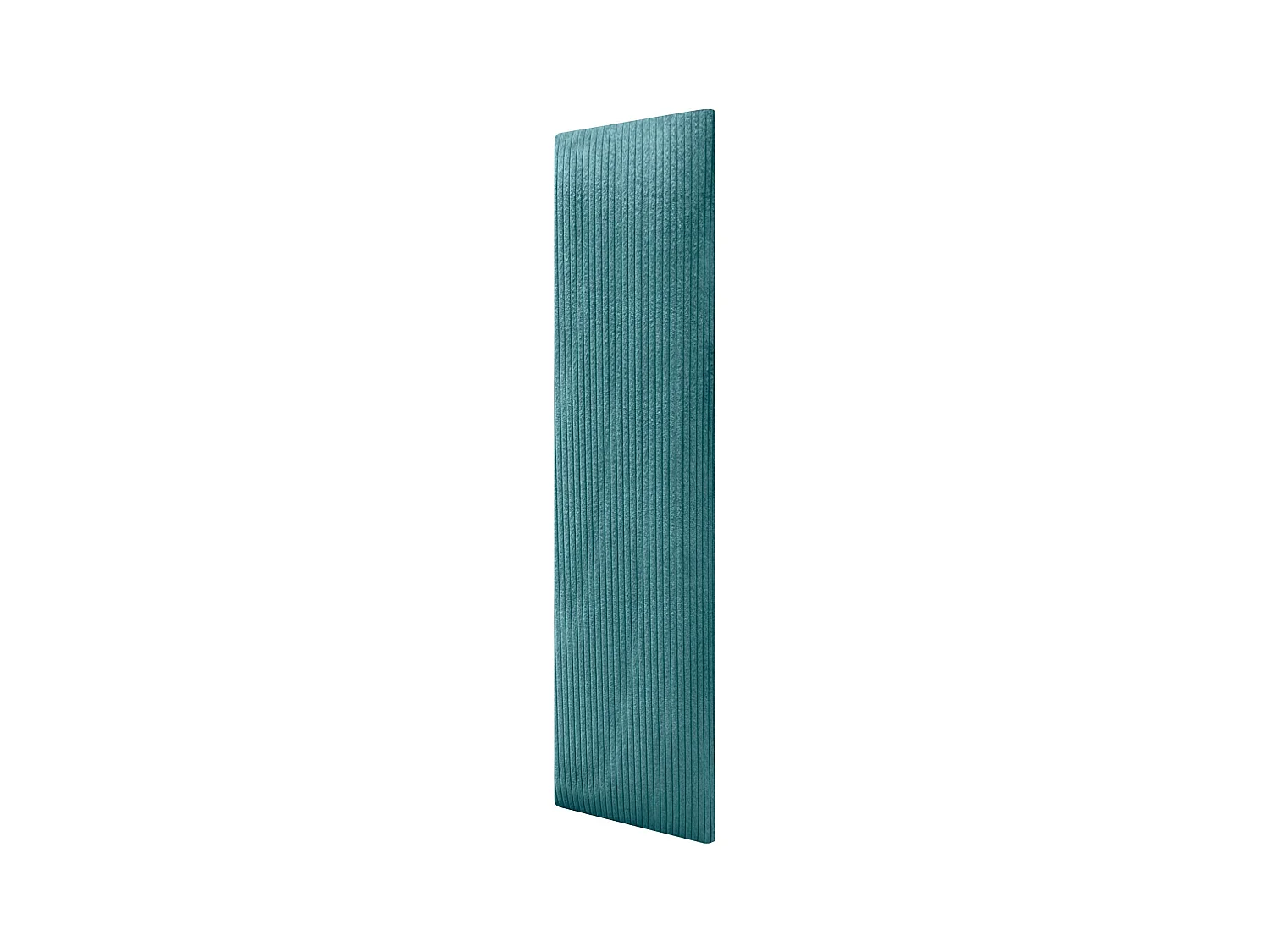 DHOME Set di 1 Pannello Rivestito in Velluto Premium Pack Autoadesivo per Parete Acustico Assorbente Protezione Impatti (Turchese, 60x20cm, x1)