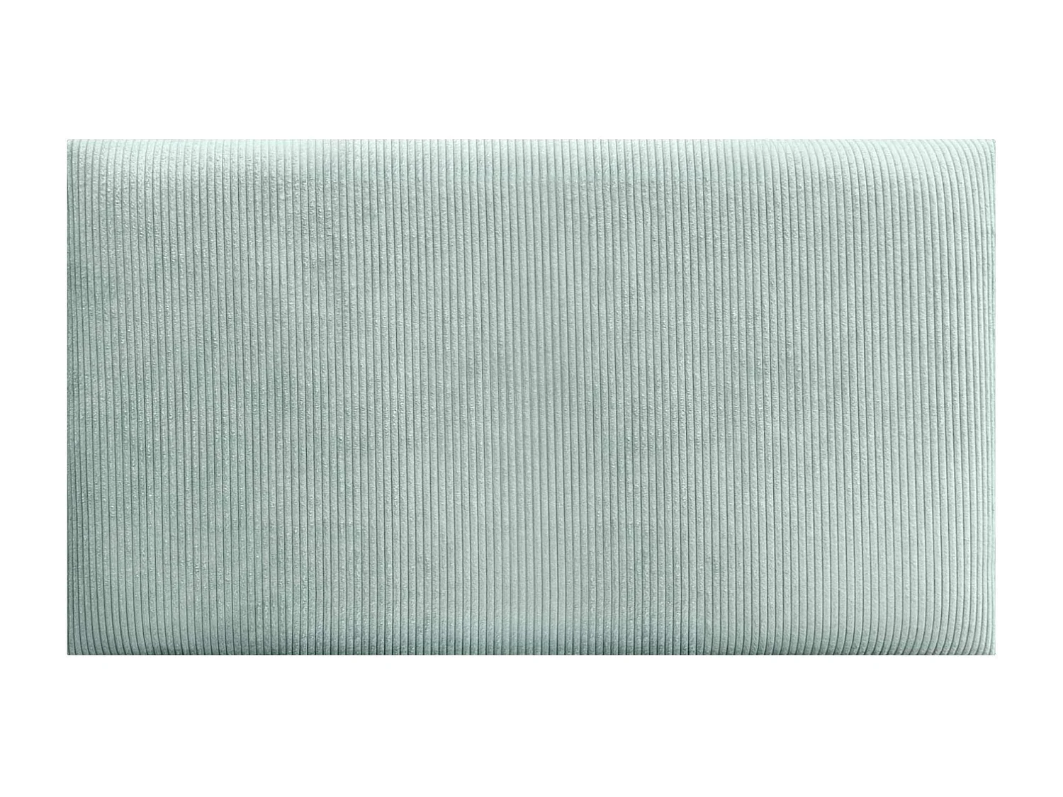 DHOME Set aus 1 gepolsterten Premium-Cord-Panel mit selbstklebender Rückseite für Wände – Akustisch absorbierend, Stoßschutz (Wassergrün, 60x50cm, x1)