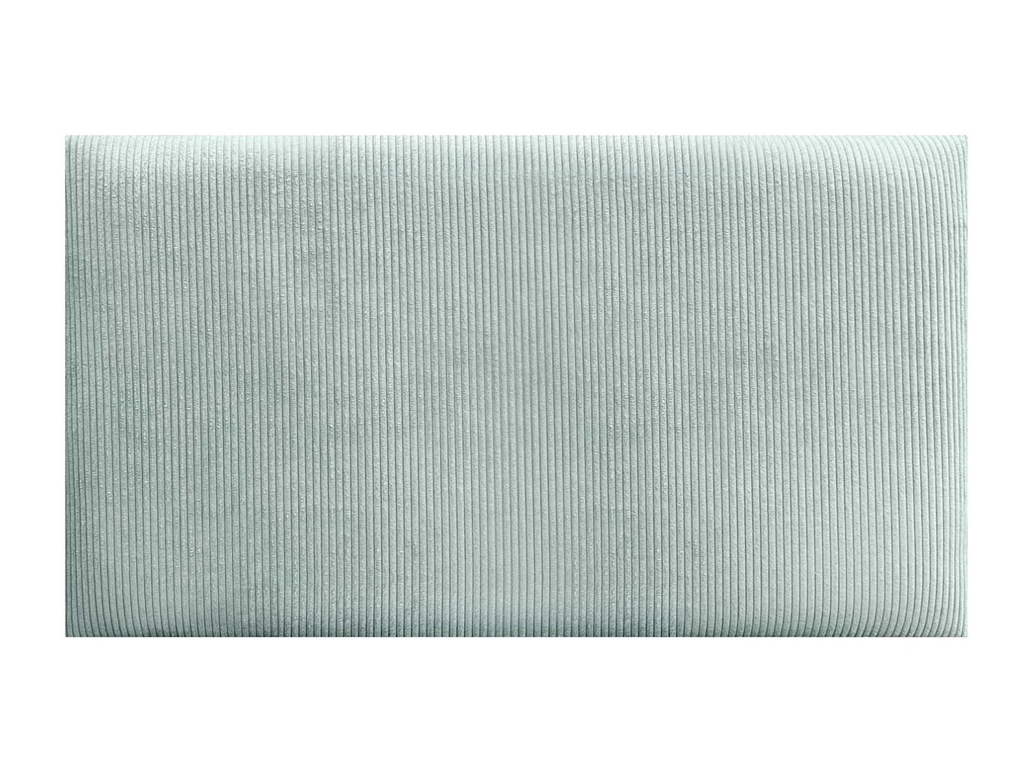 DHOME Set aus 6 gepolsterten Premium-Cord-Paneelen mit selbstklebender Rückseite für Wände – Akustisch absorbierend, Stoßschutz (Wassergrün, 60x40cm, x6)