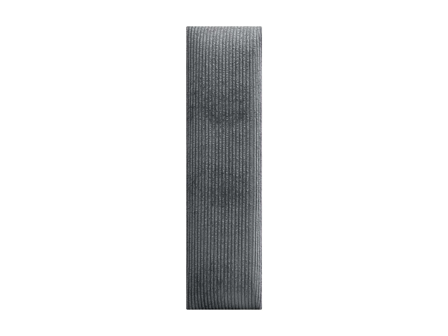 DHOME Panneaux en Velours Premium Autoadhésifs pour Mur Acoustiques Absorbants Protection Contre les Impacts Têtes de Lit (Gris Foncé, 60x20cm)