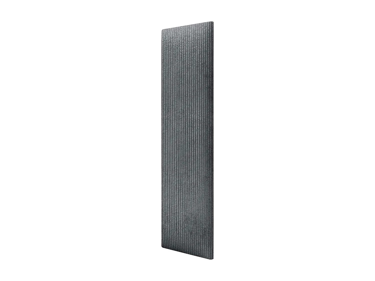 DHOME Pannelli Imbottiti in Velluto Premium Autoadesivi per Parete Acustici Assorbenti Protezione Impatti Testiere (Grigio Scuro, 60x20cm)