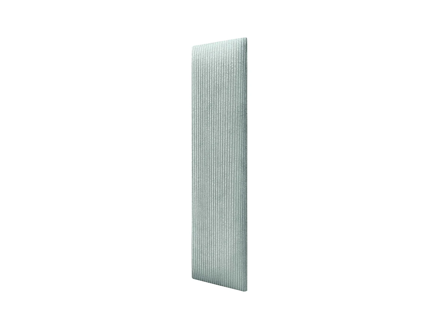 DHOME Set di 8 Pannelli Rivestiti in Velluto Premium Pack Autoadesivi per Parete Acustici Assorbenti Protezione Impatti (Verde Acqua, 60x20cm, x8)