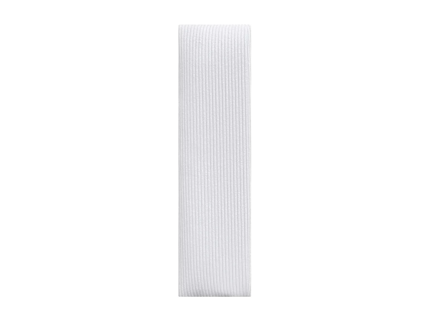 DHOME Panneaux en Velours Premium Autoadhésifs pour Mur Acoustiques Absorbants Protection Contre les Impacts Têtes de Lit (Blanc, 60x20cm)