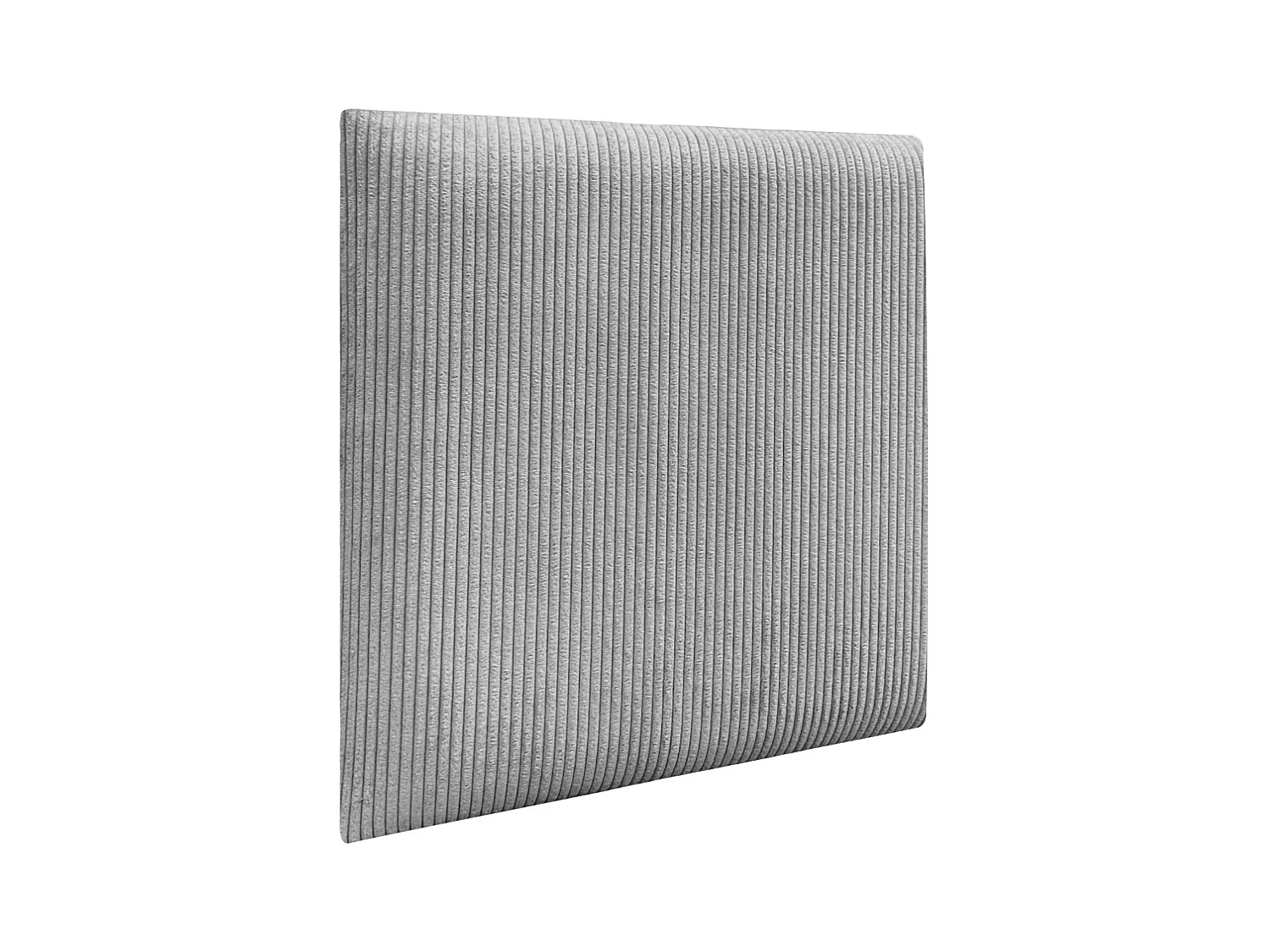 DHOME Premium Zelfklevende Fluwelen Beklede Panelen voor Muur Geluidsabsorberend Stootbescherming Hoofdborden (Grijs, 50x50cm)
