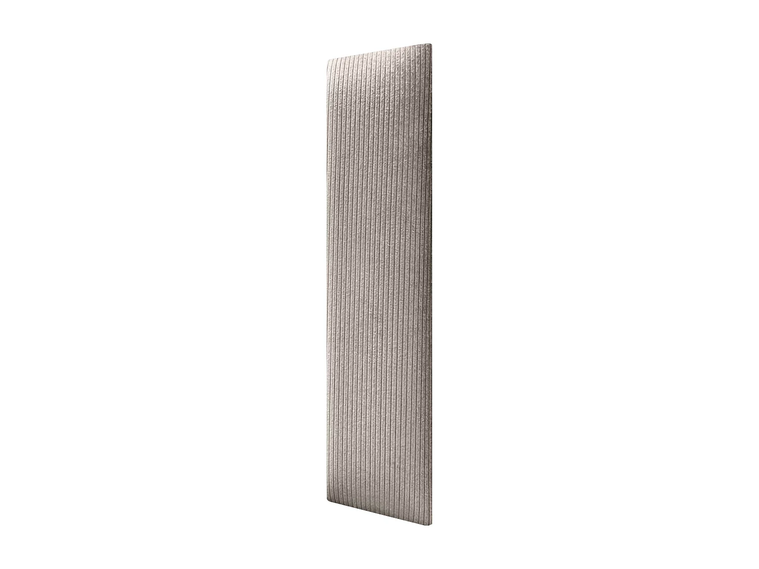 DHOME Lot de 8 Panneaux Rembourrés en Velours Côtelé Premium Autocollants pour Mur Acoustiques Absorbants (Marron, 60x20cm, x8)