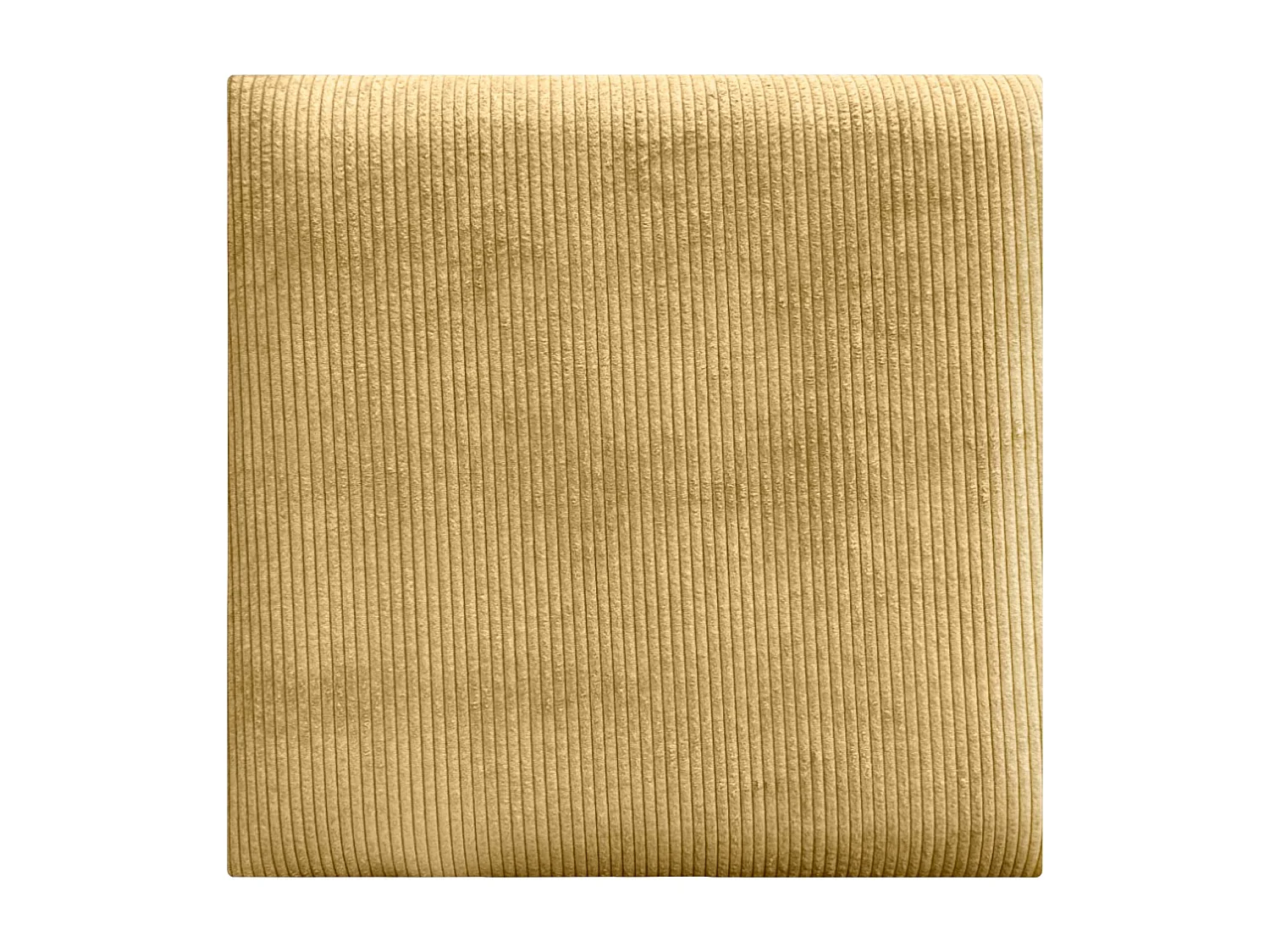 DHOME Panneaux en Velours Premium Autoadhésifs pour Mur Acoustiques Absorbants Protection Contre les Impacts Têtes de Lit (Moutarde, 60x60cm)