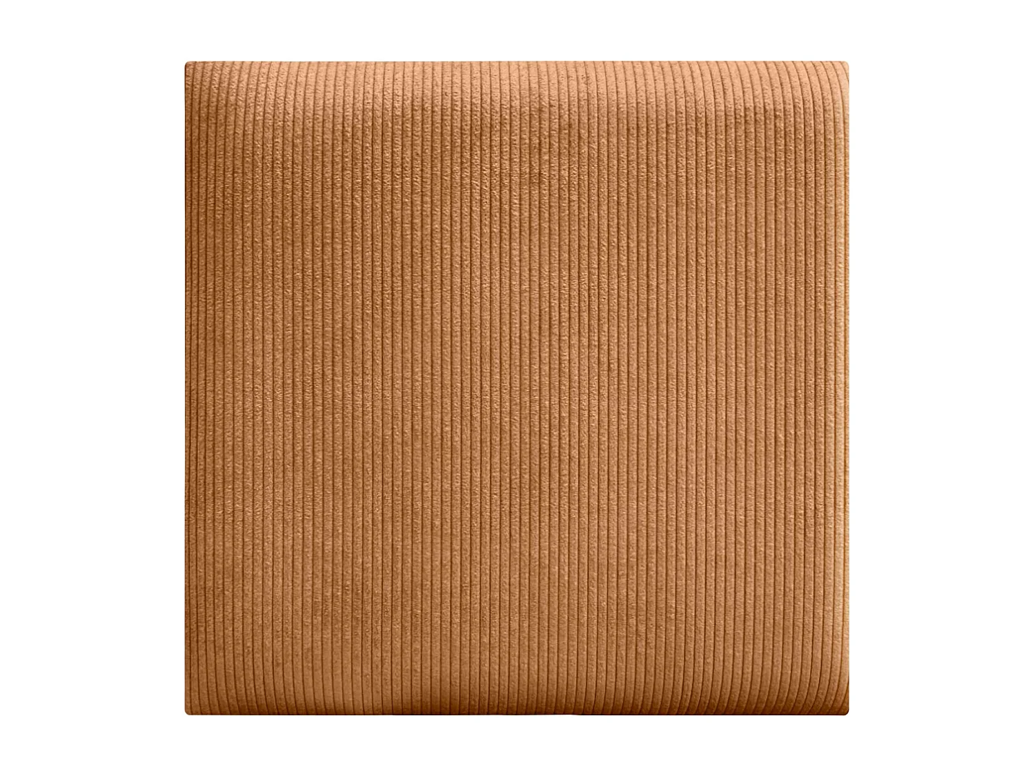 DHOME Set di 6 Pannelli Rivestiti in Velluto Premium Pack Autoadesivi per Parete Acustici Assorbenti Protezione Impatti (Arancione, 50x50cm, x6)