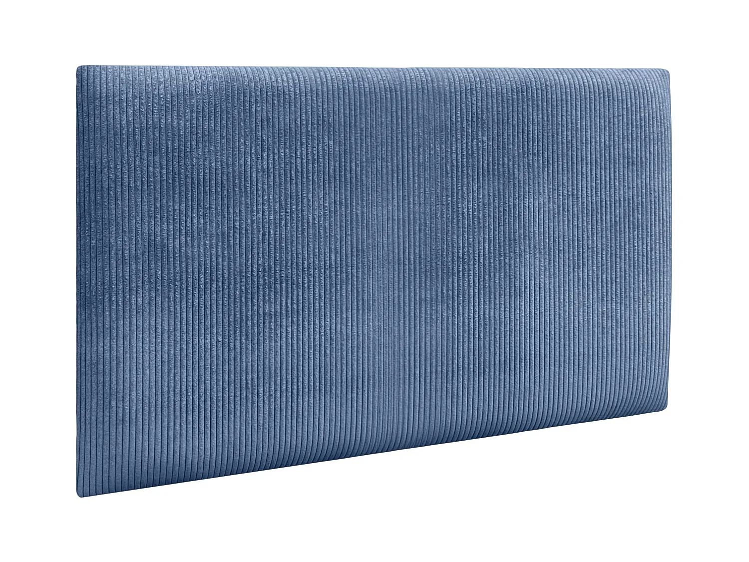 DHOME Gepolsterte Premium-Klettvelours-Wandpaneele Selbstklebend Schallabsorbierend Stoßschutz Kopfteil (Blau, 50x30cm)