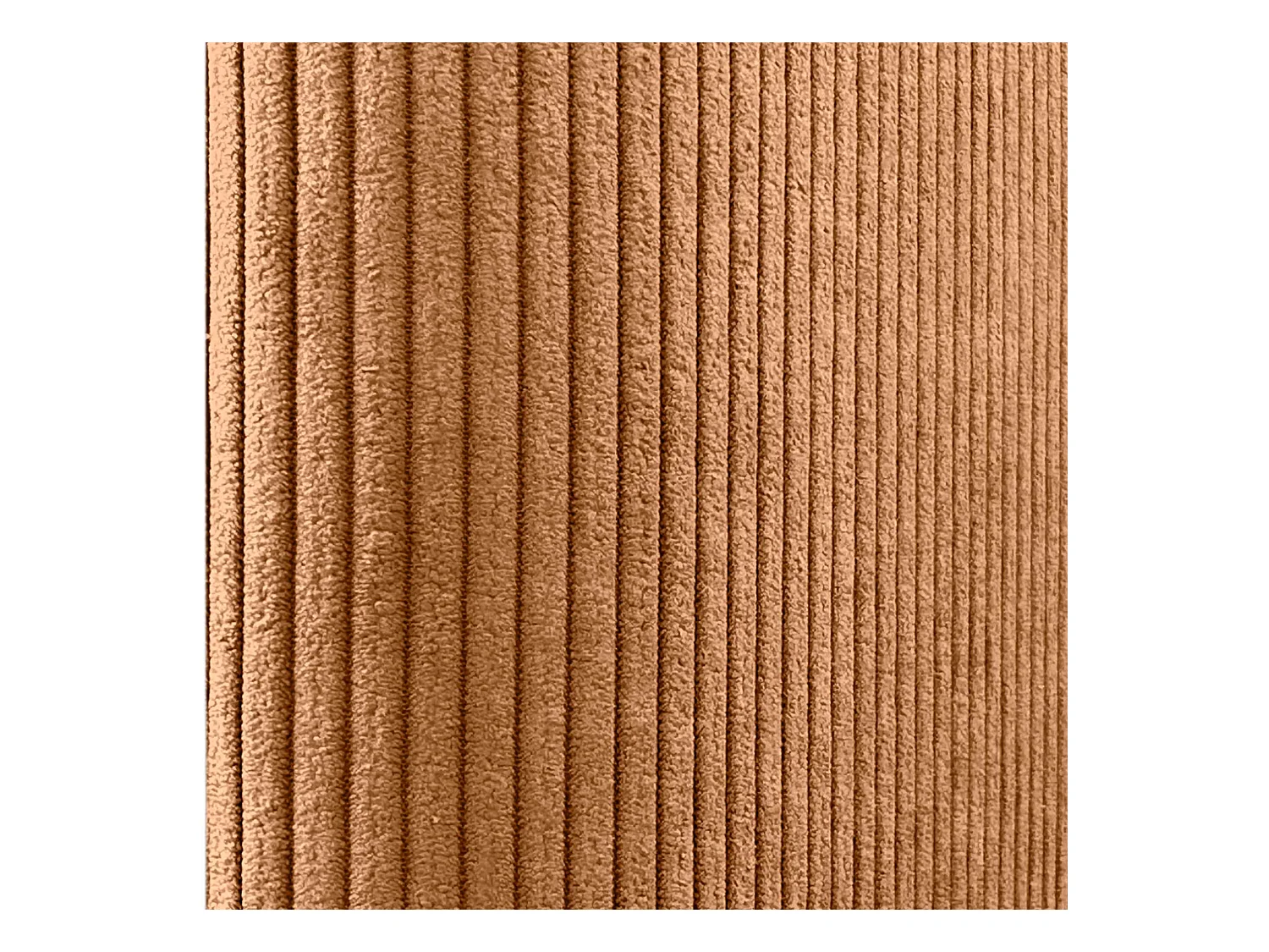 DHOME Lot de 6 Panneaux Rembourrés en Velours Côtelé Premium Autocollants pour Mur Acoustiques Absorbants (Orange, 50x30cm, x6)
