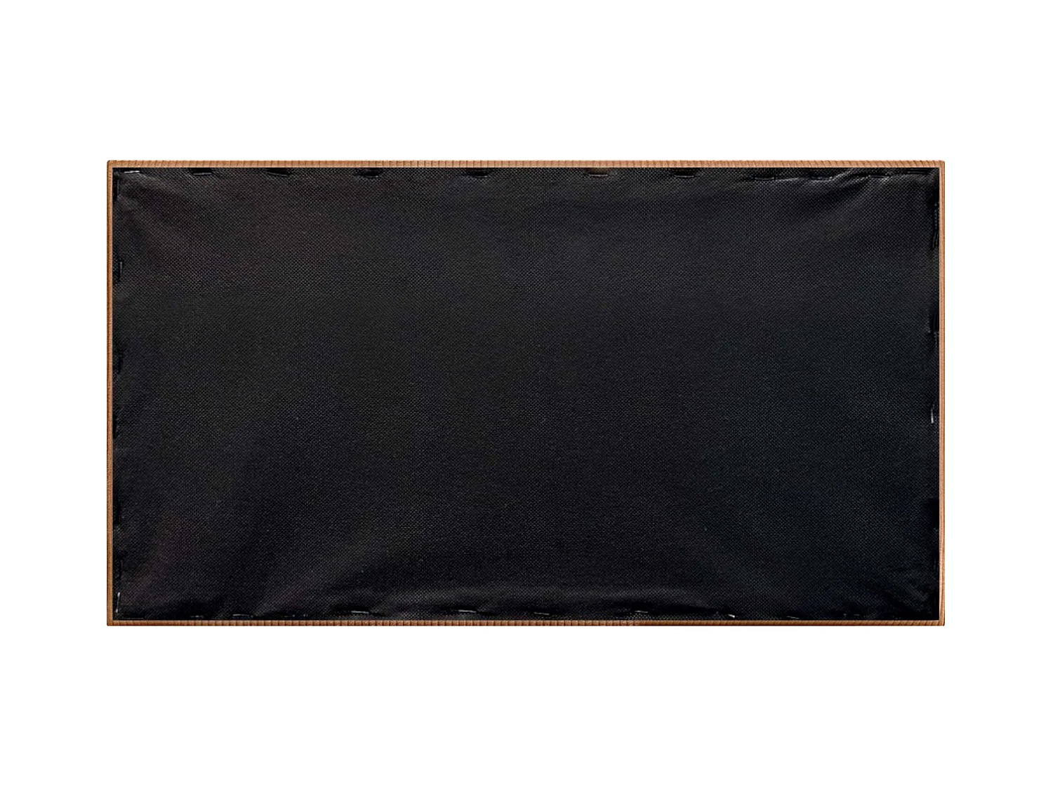 DHOME Lot de 6 Panneaux Rembourrés en Velours Côtelé Premium Autocollants pour Mur Acoustiques Absorbants (Orange, 50x30cm, x6)