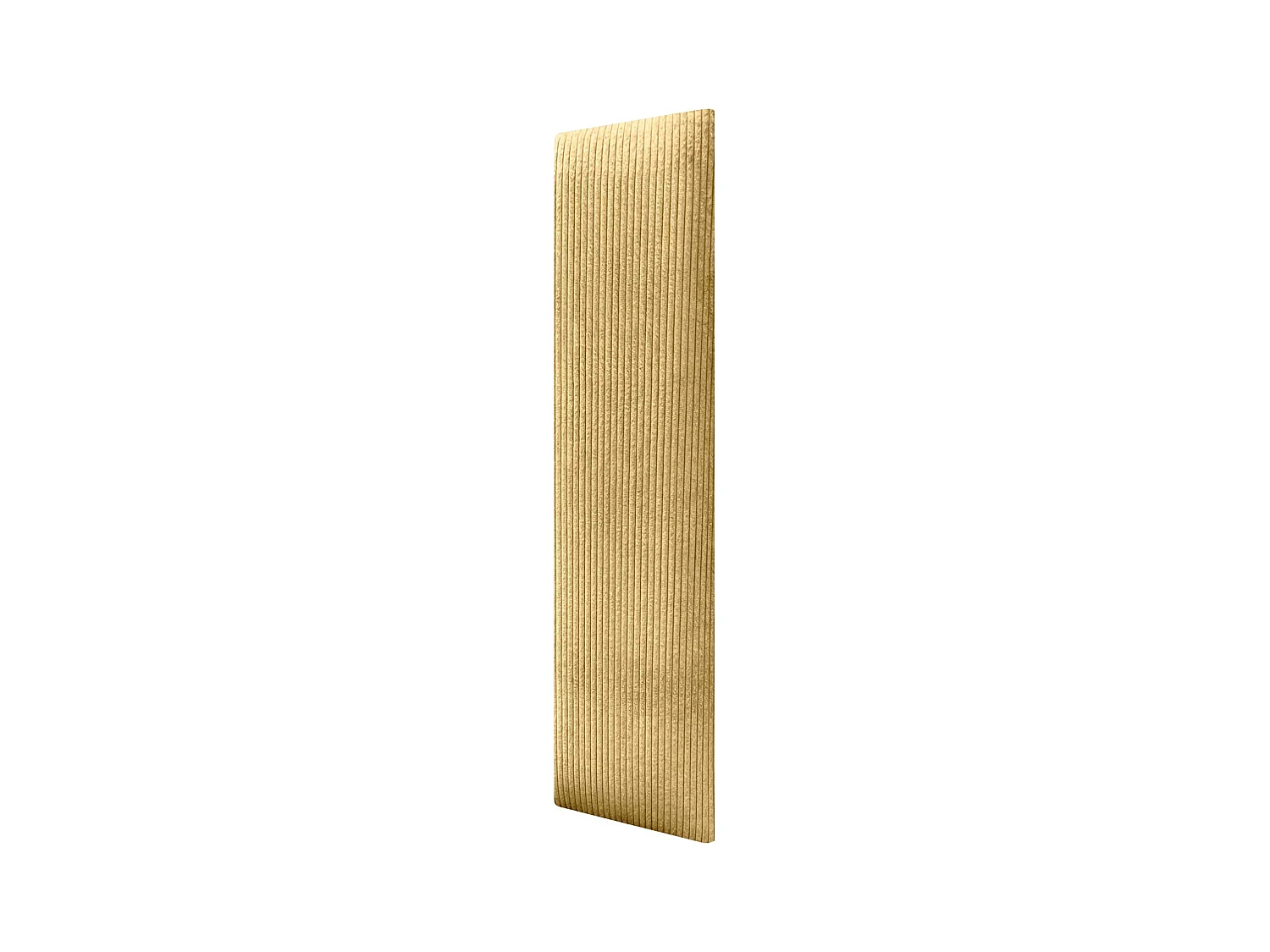 DHOME Panneaux en Velours Premium Autoadhésifs pour Mur Acoustiques Absorbants Protection Contre les Impacts Têtes de Lit (Moutarde, 60x20cm)