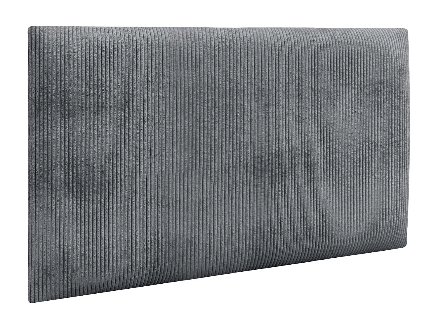 DHOME Lot de 6 Panneaux Rembourrés en Velours Côtelé Premium Autocollants pour Mur Acoustiques Absorbants (Gris Foncé, 60x50cm, x6)