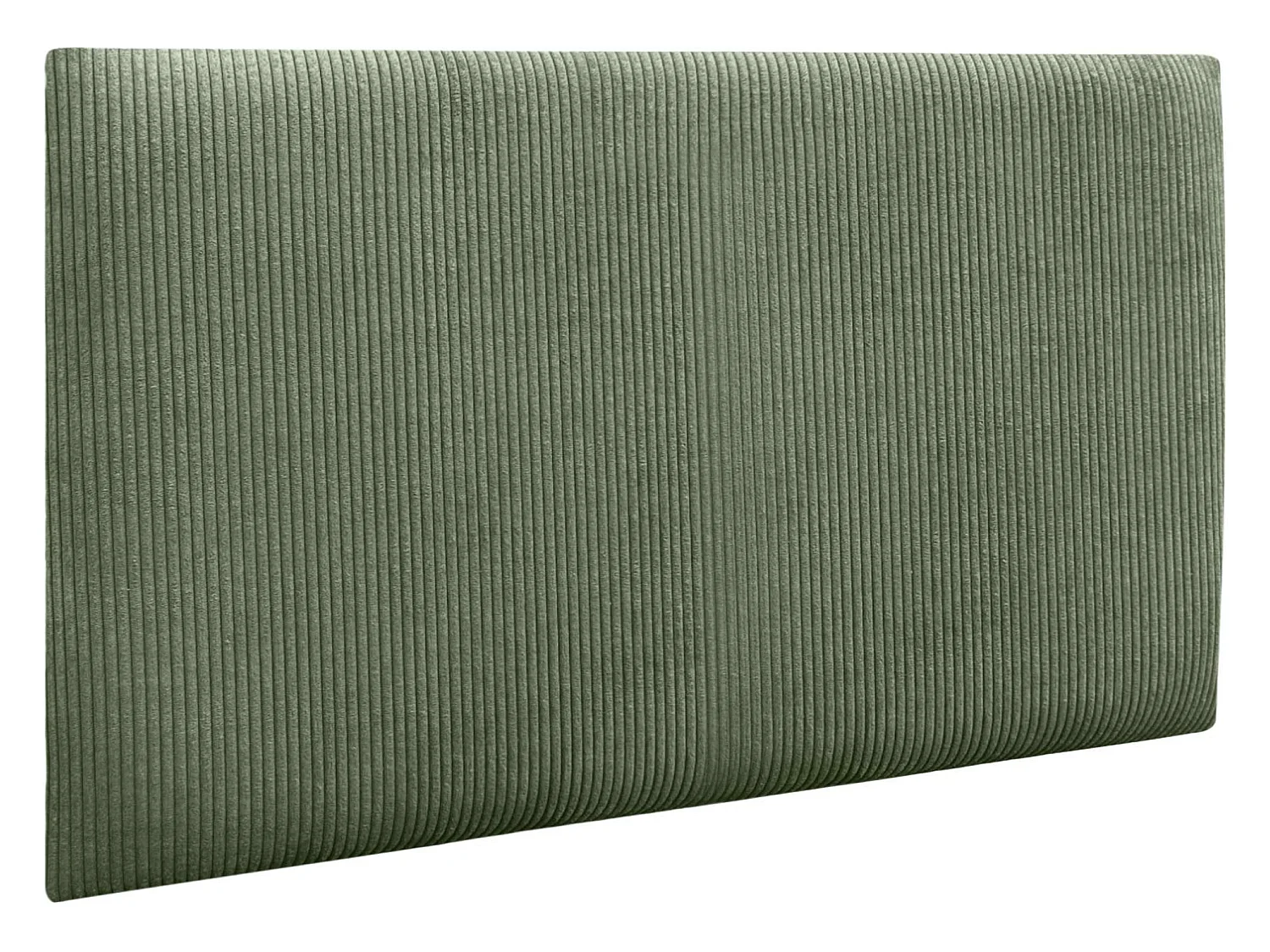 DHOME Lot de 8 Panneaux Rembourrés en Velours Côtelé Premium Autocollants pour Mur Acoustiques Absorbants (Vert Forêt, 60x40cm, x8)