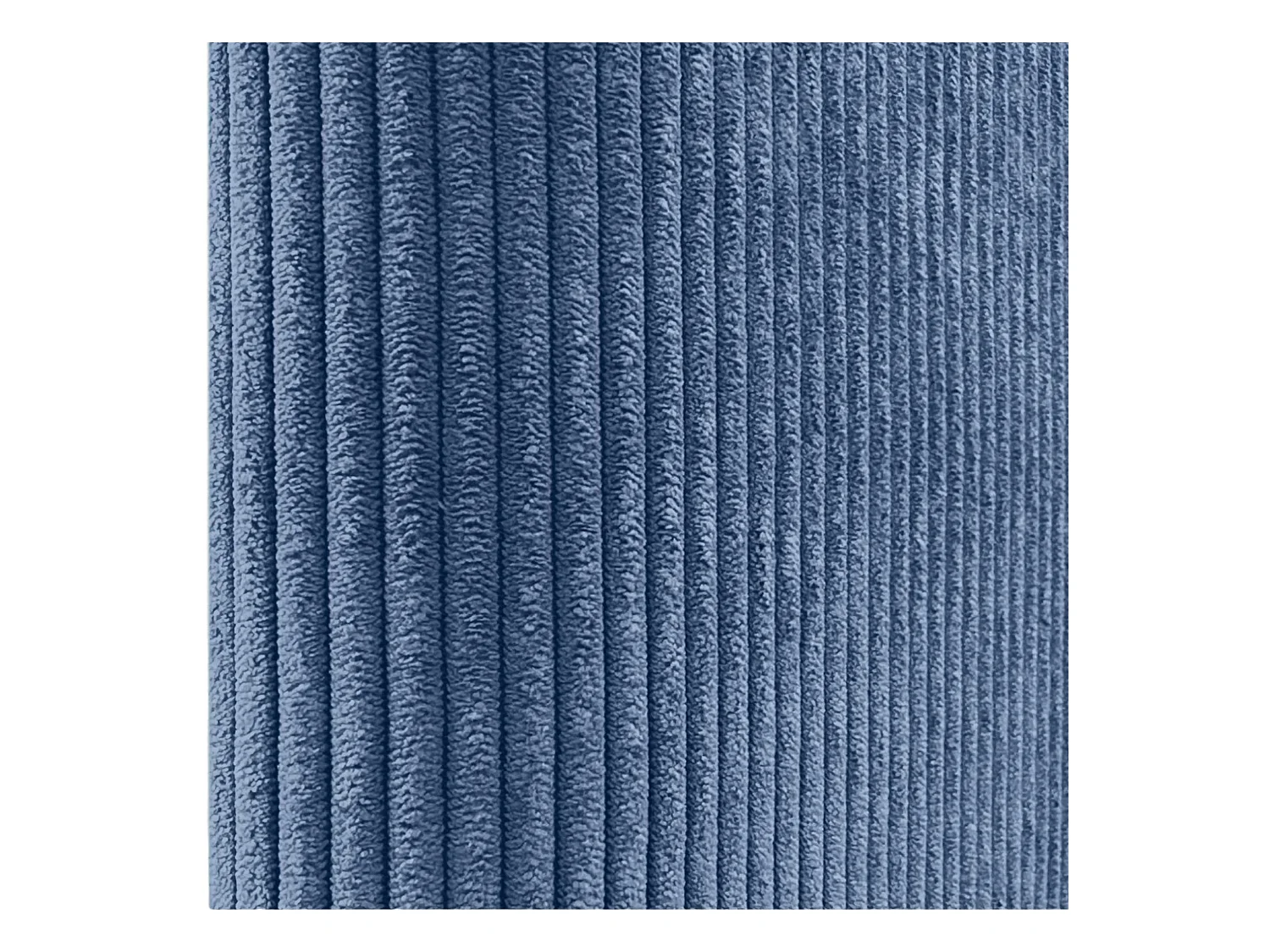 DHOME Lot de 8 Panneaux Rembourrés en Velours Côtelé Premium Autocollants pour Mur Acoustiques Absorbants (Bleu, 50x40cm, x8)