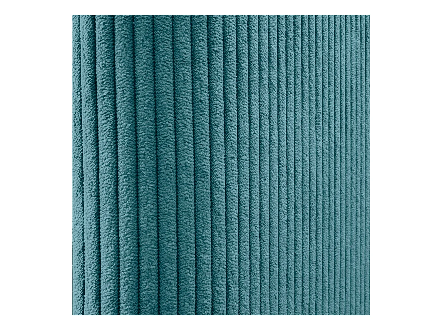 DHOME Lot de 6 Panneaux Rembourrés en Velours Côtelé Premium Autocollants pour Mur Acoustiques Absorbants (Turquoise, 50x40cm, x6)