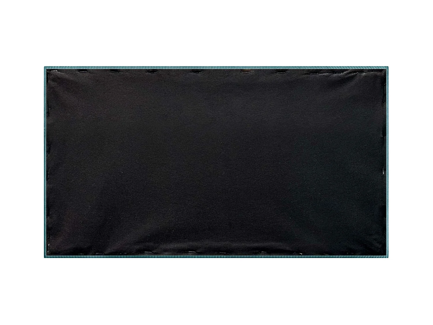 DHOME Lot de 6 Panneaux Rembourrés en Velours Côtelé Premium Autocollants pour Mur Acoustiques Absorbants (Turquoise, 50x40cm, x6)