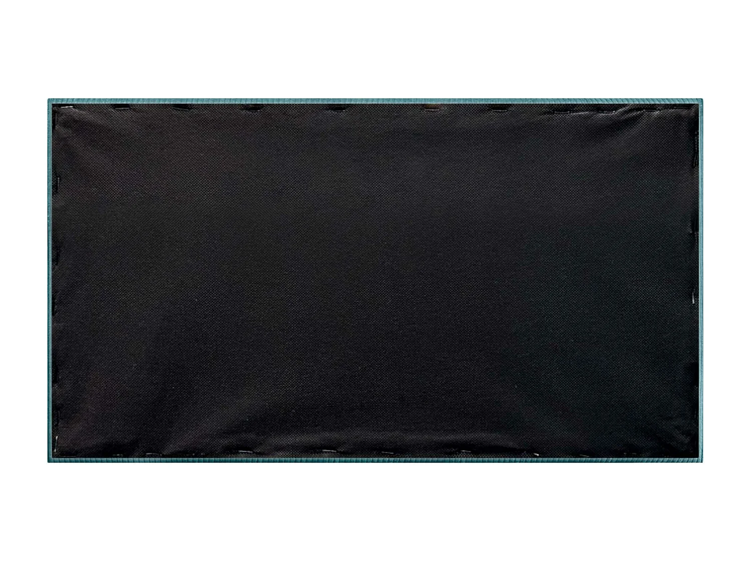 DHOME Lot de 6 Panneaux Rembourrés en Velours Côtelé Premium Autocollants pour Mur Acoustiques Absorbants (Turquoise, 50x40cm, x6)