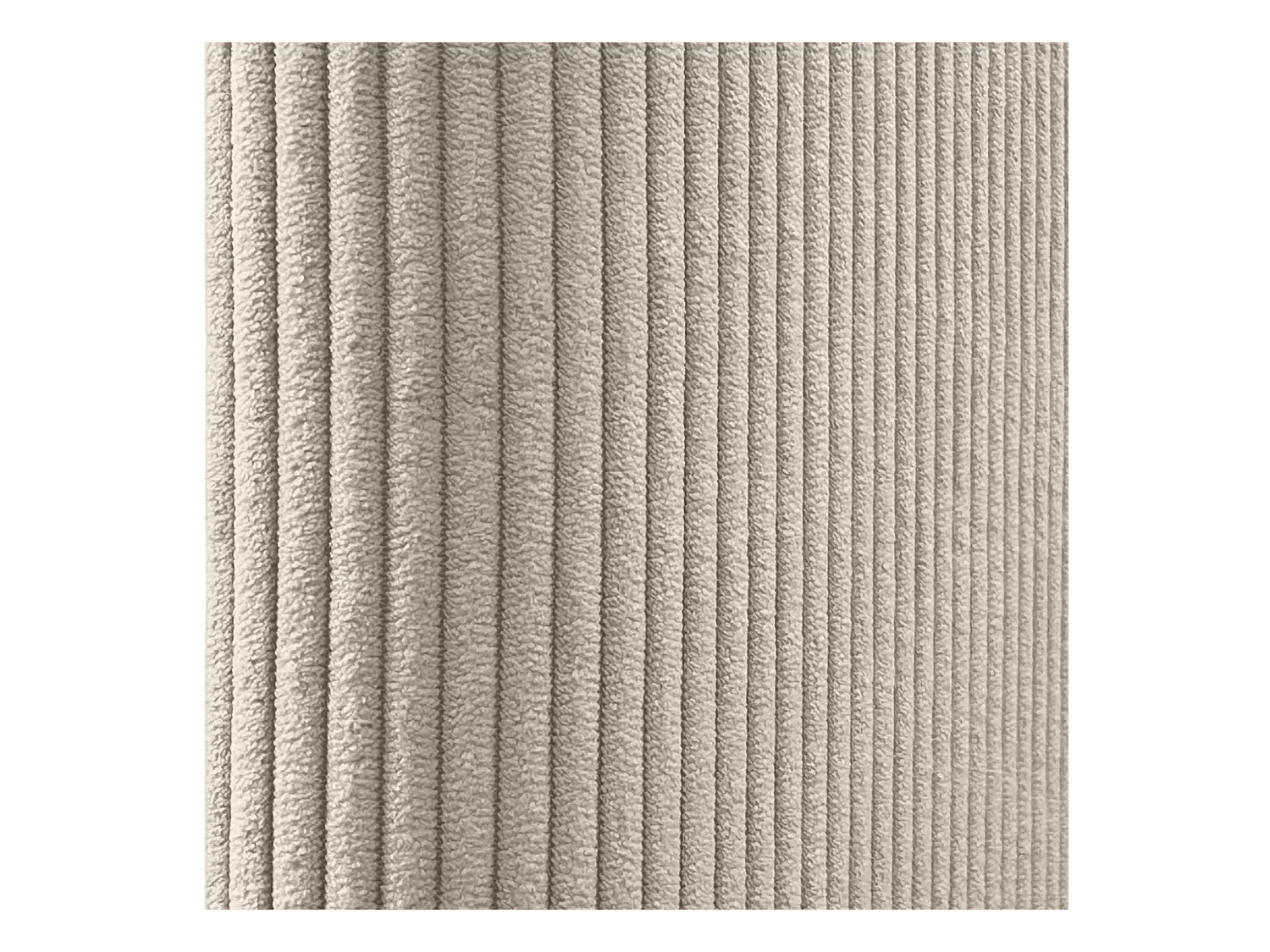 DHOME Lot de 8 Panneaux Rembourrés en Velours Côtelé Premium Autocollants pour Mur Acoustiques Absorbants (Beige, 60x20cm, x8)