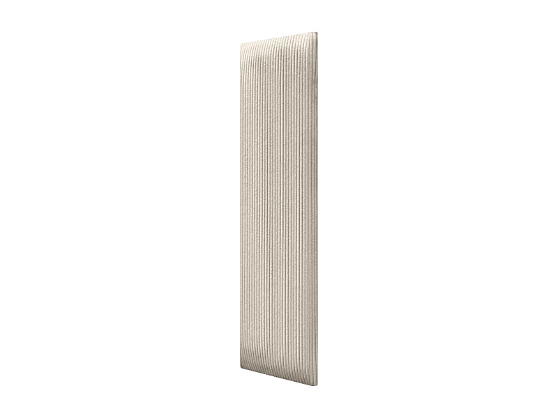 DHOME Set van 8 Premium Zelfklevende Beklede Panelen van Ribfluweel voor Muur – Geluidsabsorberend & Stootbescherming (Beige, 60x20cm, x8)